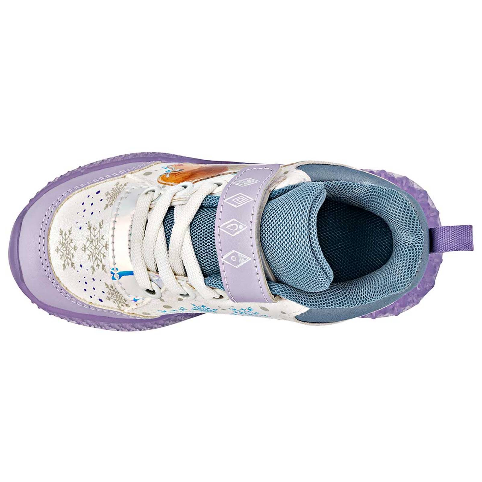 TENIS CON LUCES TCI 4145 Color Lila PARA Niña Tx6