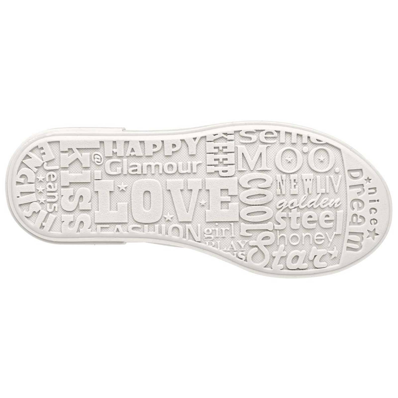 TENIS LADYBUG Licencias yuyin LB2010 Color Blanco PARA Niña Tx6