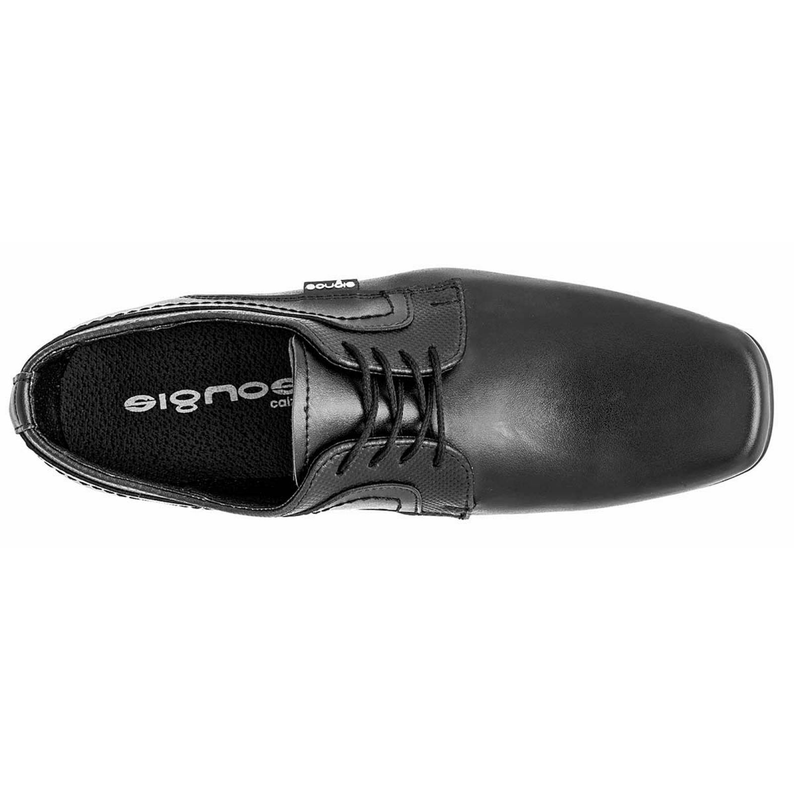 ZAPATO DE VESTIR Signos 6191 Color Negro PARA Joven Tx6