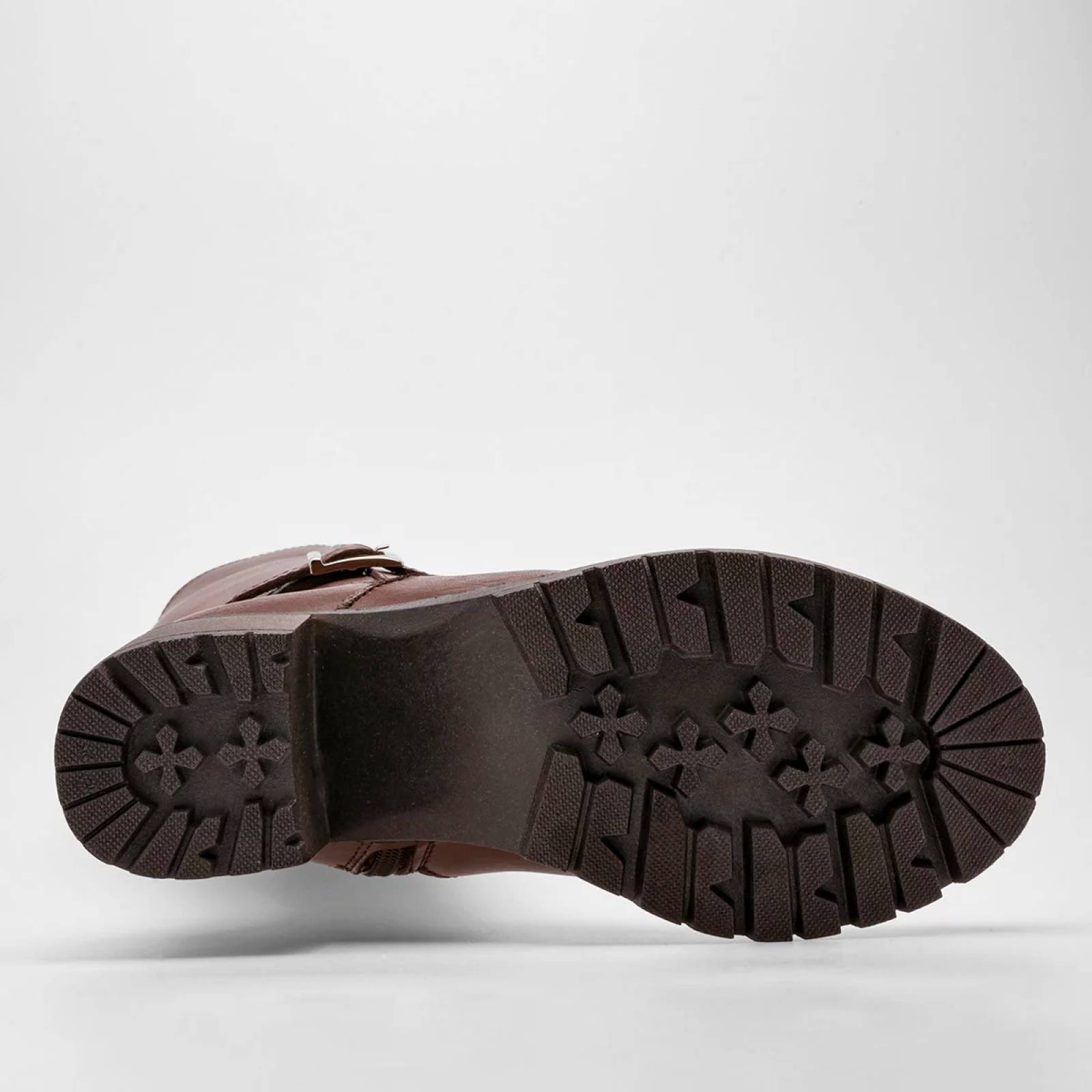 BOTA LARGA DE HEBILLA Catalina 8038 Color Cafe PARA Mujer Tx7