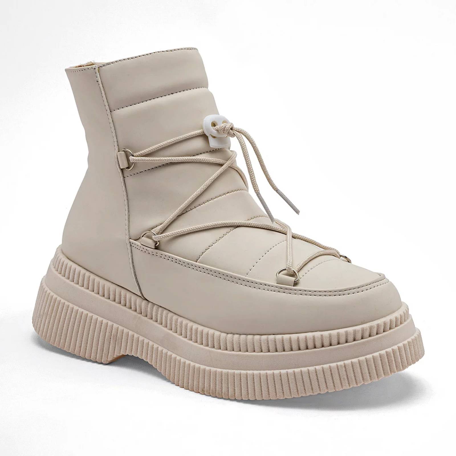 BOTA CHUNKY Coshi coshi 940 Color LATTE PARA Mujer Tx7