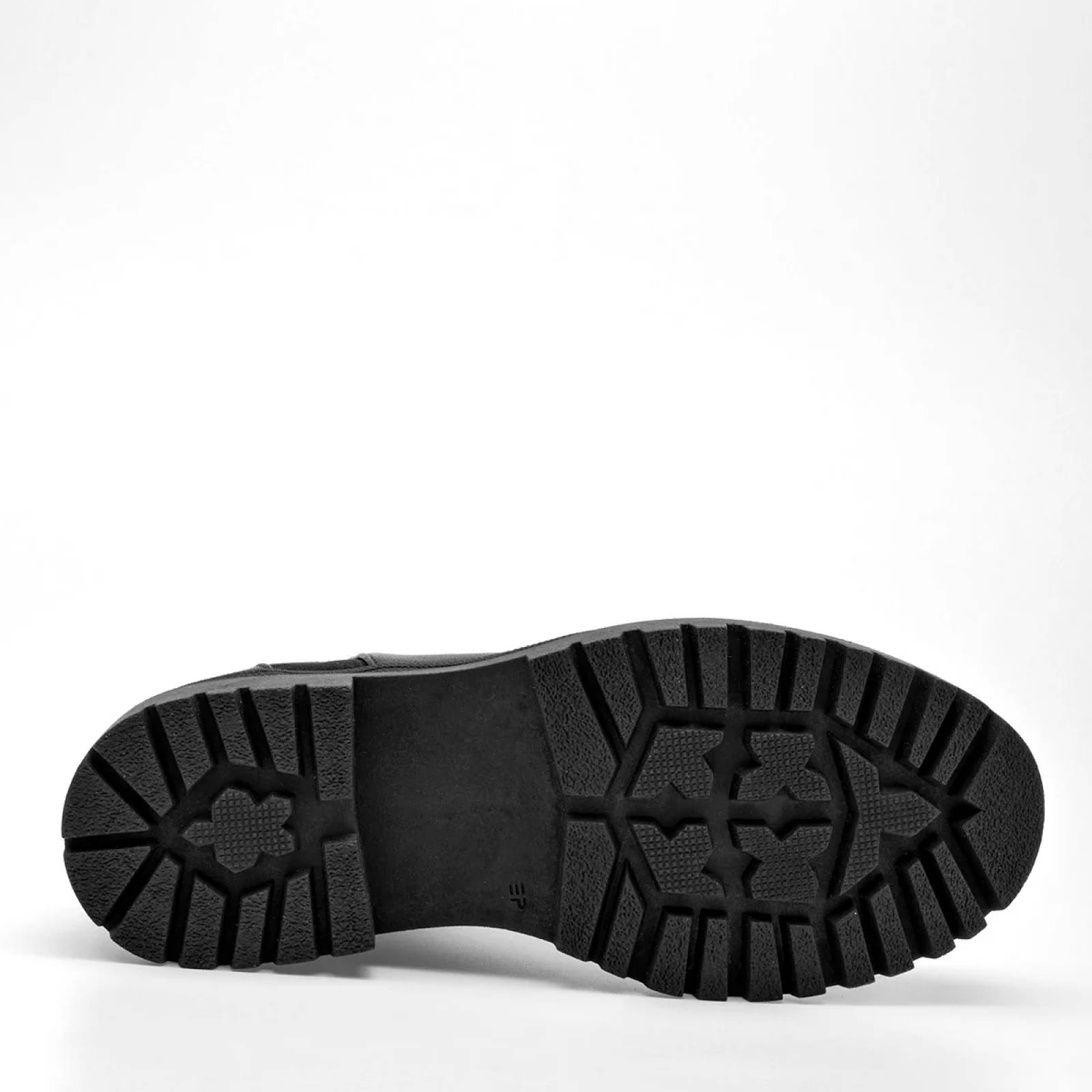 BOTA CHUNKY CON ELASTICO D. k. ch. ESME02 Color Negro PARA Mujer Tx7