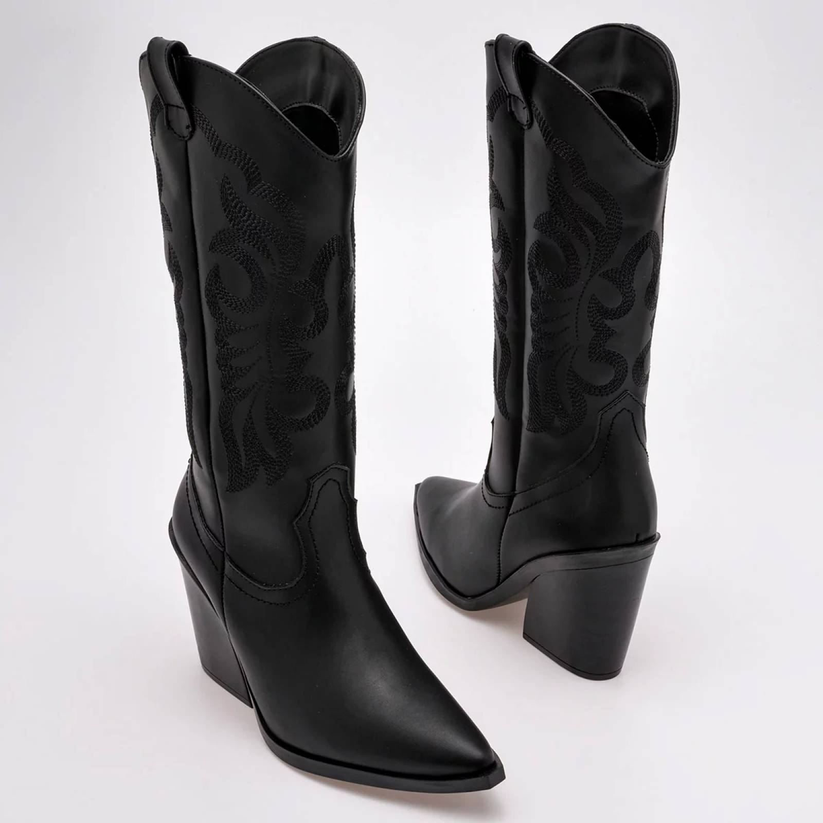 BOTA VAQUERA Kiut 6966 Color Negro PARA Mujer Tx7
