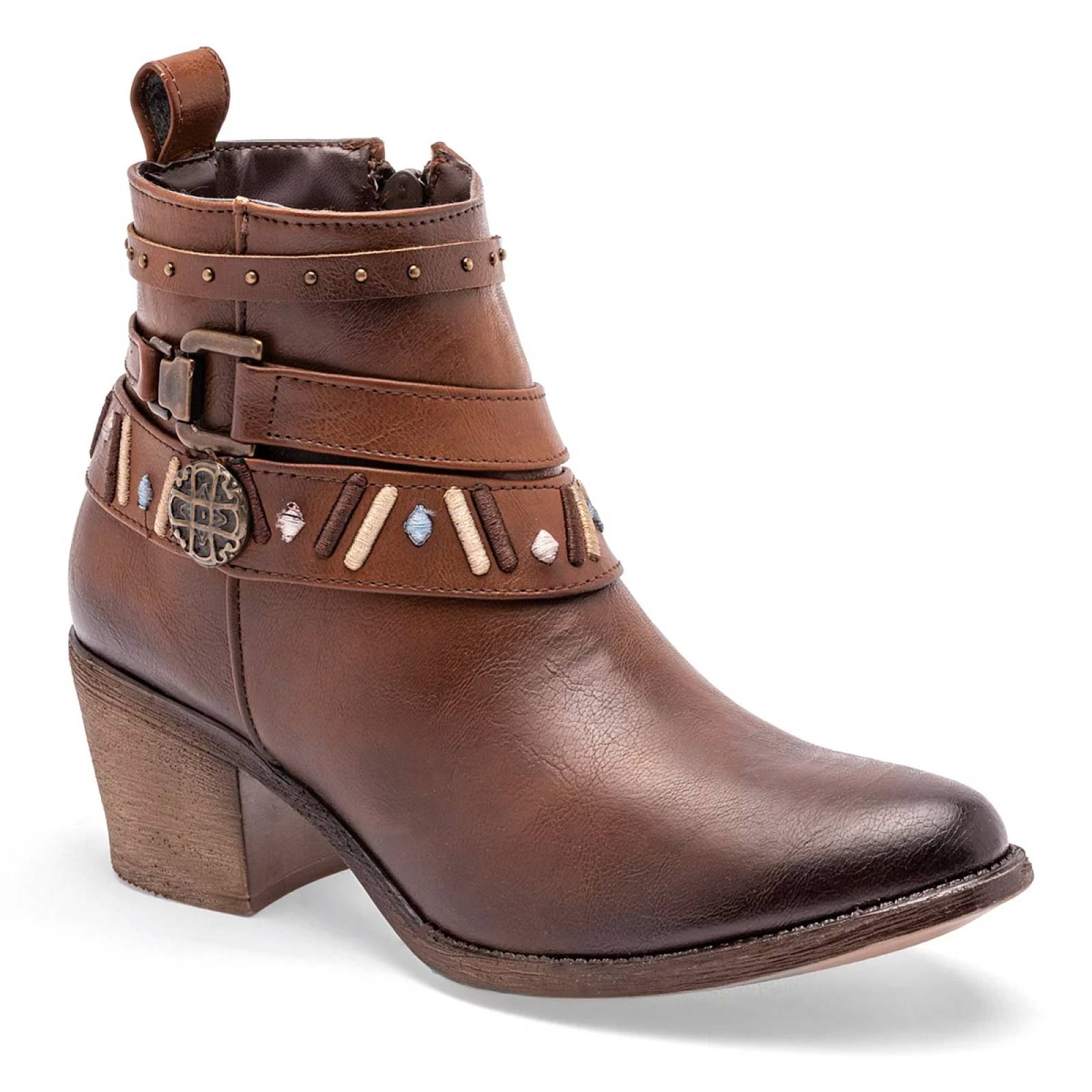 BOTA VAQUERA Moramora 110857 Color Cafe PARA Mujer Tx7