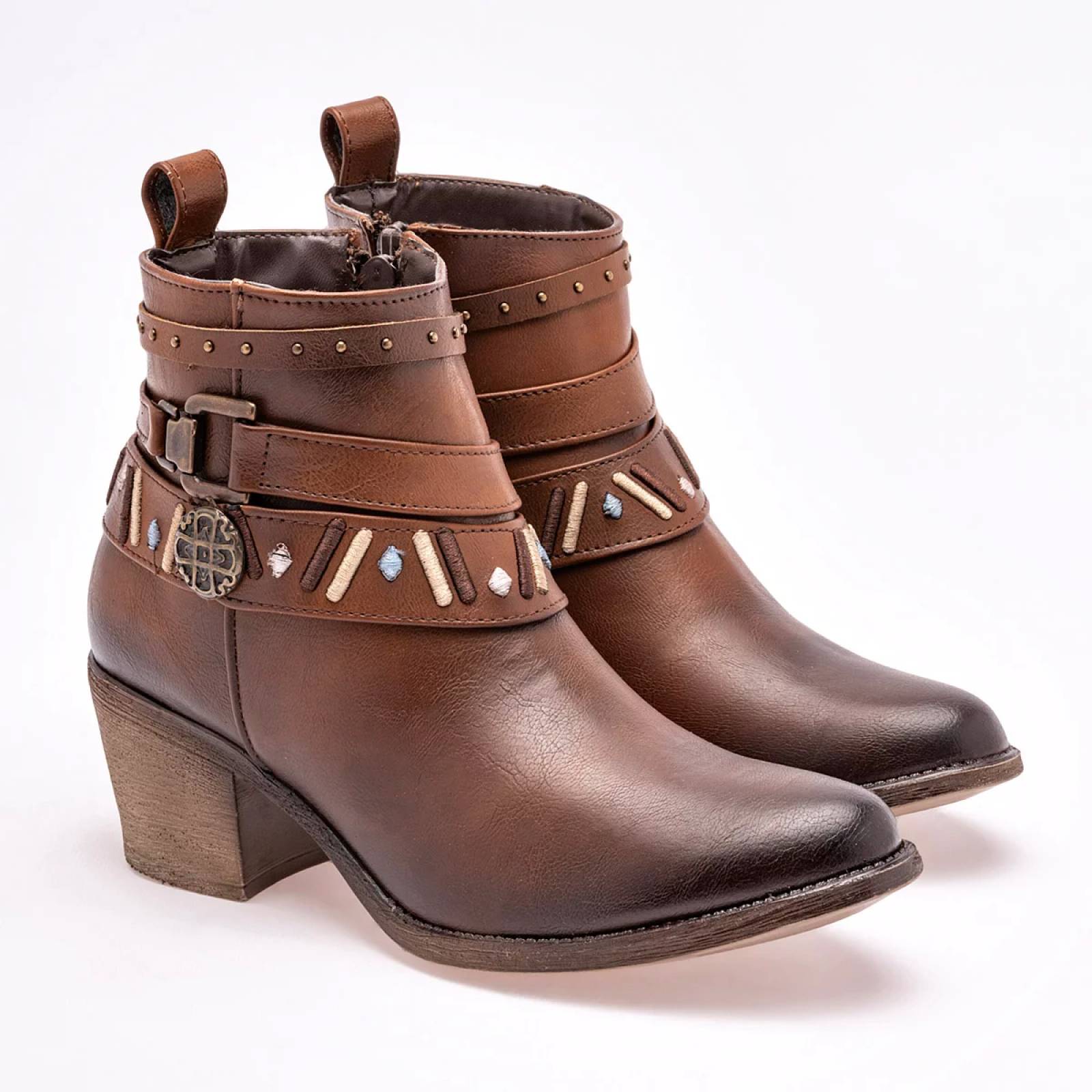 BOTA VAQUERA Moramora 110857 Color Cafe PARA Mujer Tx7