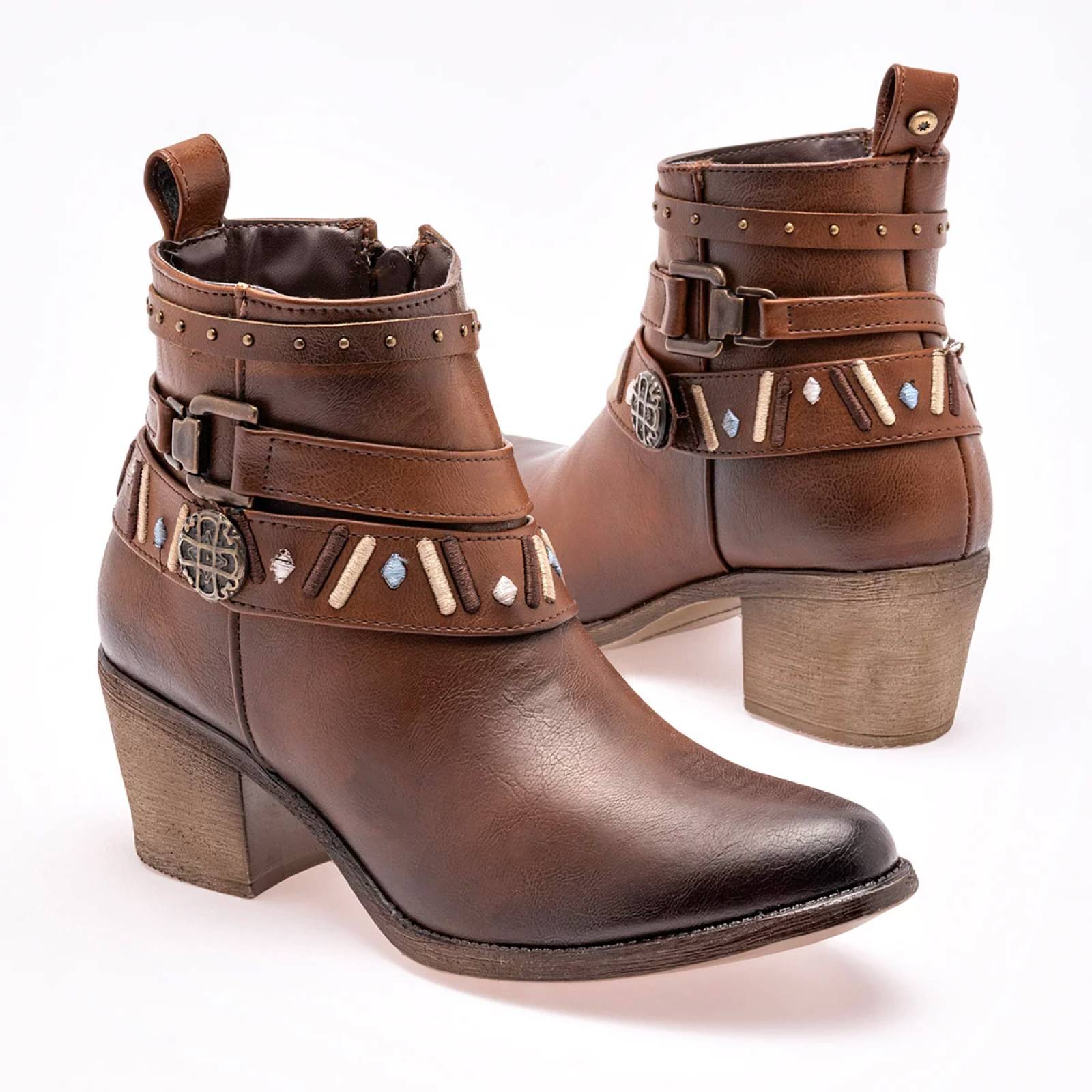 BOTA VAQUERA Moramora 110857 Color Cafe PARA Mujer Tx7