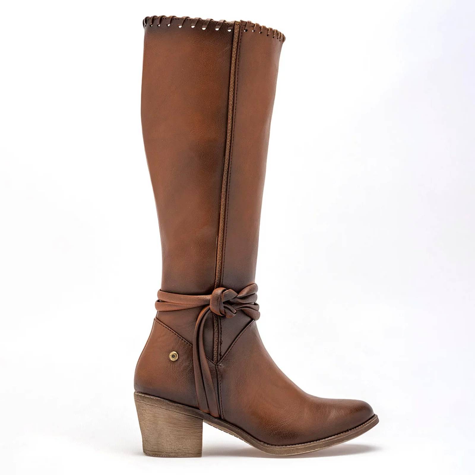 BOTA VAQUERA LARGA Moramora 110886 Color Cafe PARA Mujer Tx7