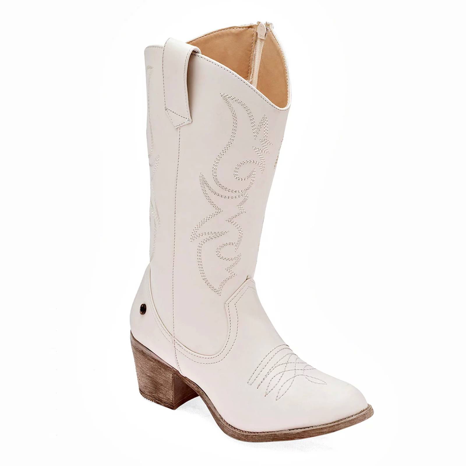 BOTA VAQUERA Moramora 110888 Color LATTE PARA Mujer Tx7