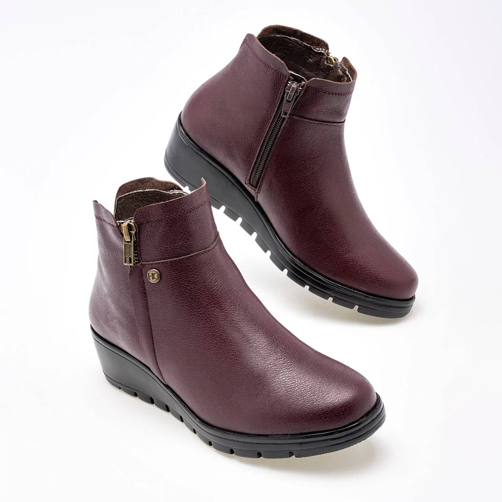 Zapateria Merkal Botas Mujer 2021 Tacón Botin Negro Merkal