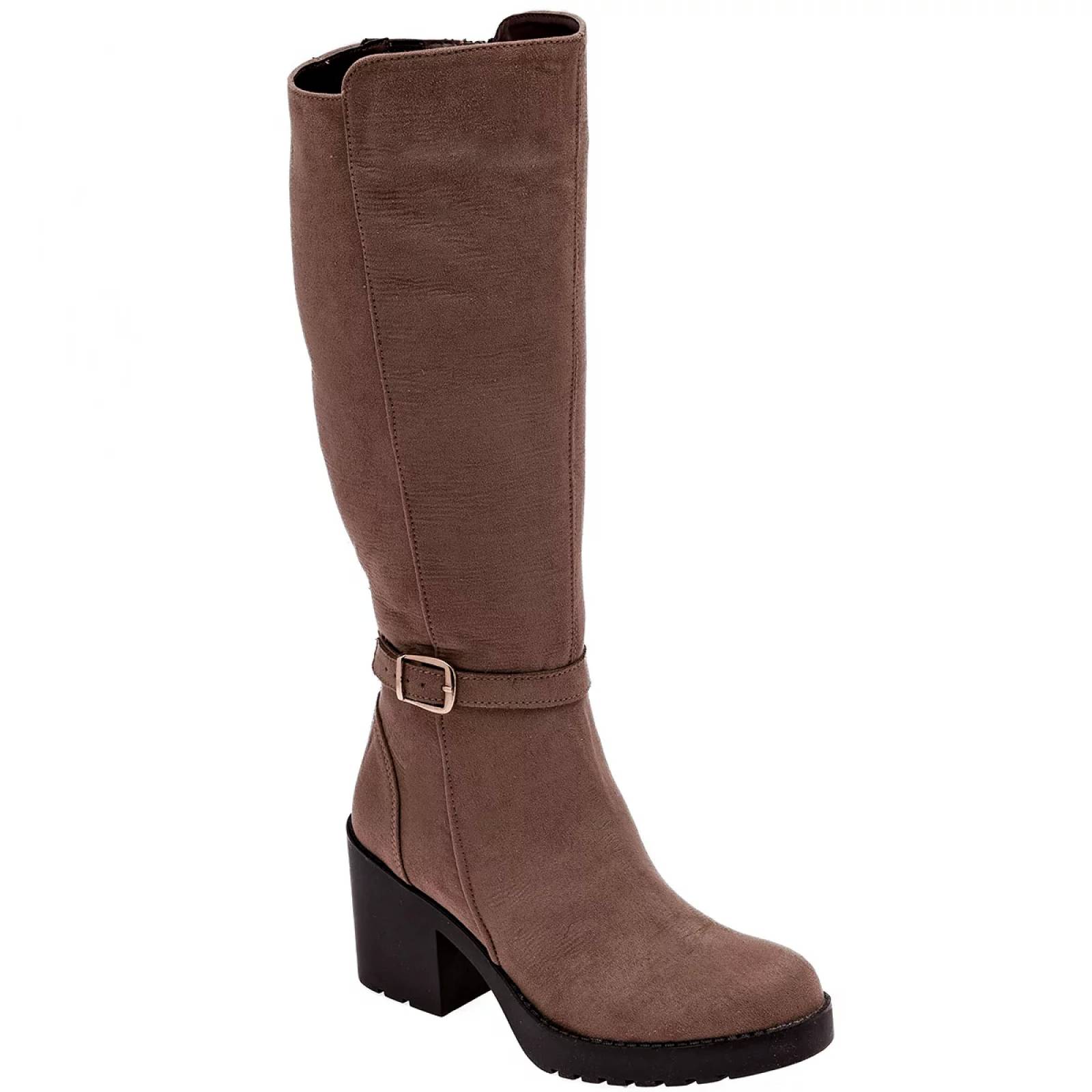 Botas cafe gamuza discount mujer