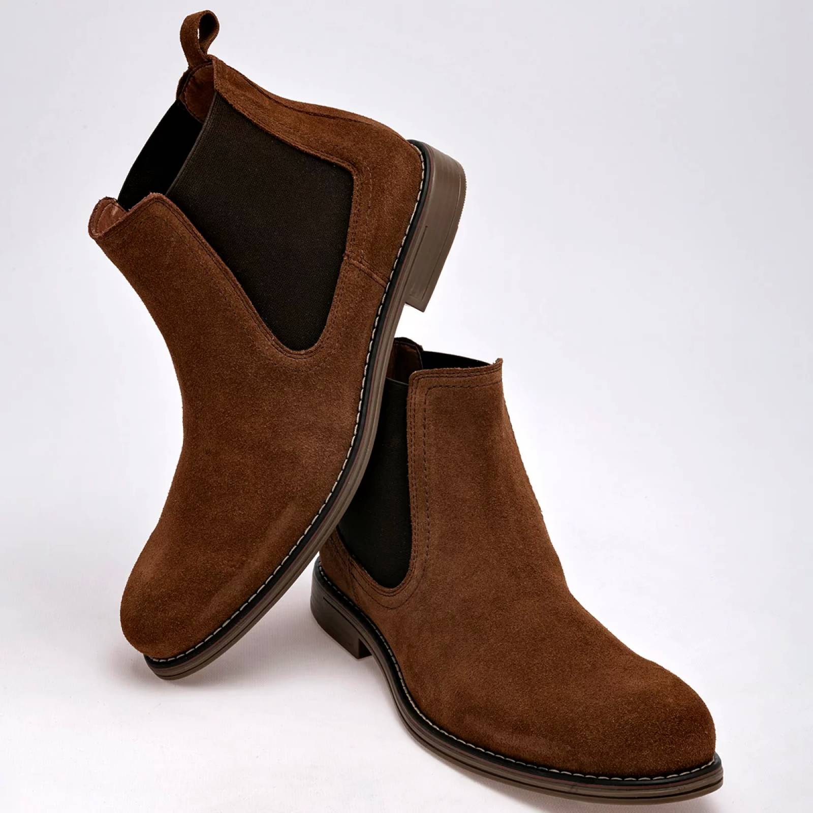 Botines de gamuza online hombre