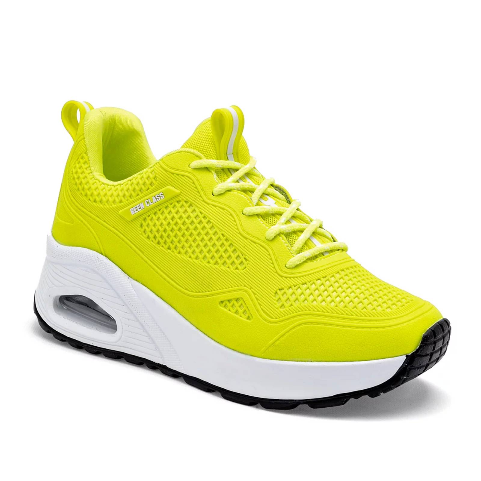 TENIS Been class 17662 Color Amarillo PARA Mujer Tx7