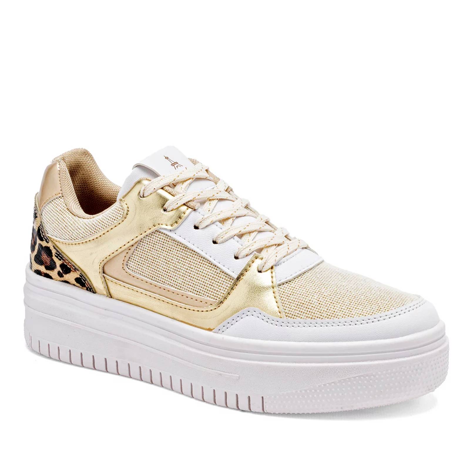 Tenis best sale color oro