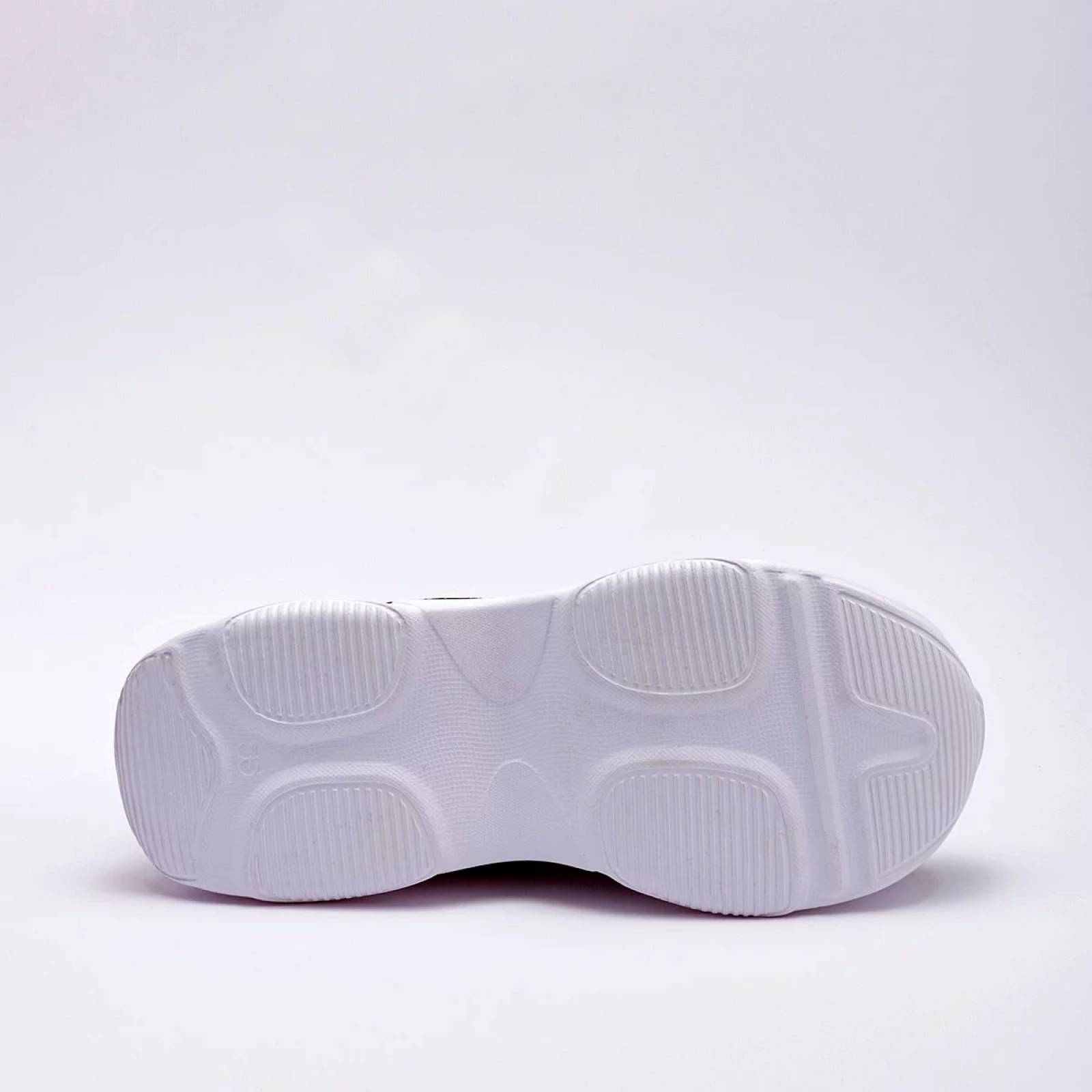 TENIS CHUNKY METALICO Miss pink 711A Color Negro PARA Mujer Tx7