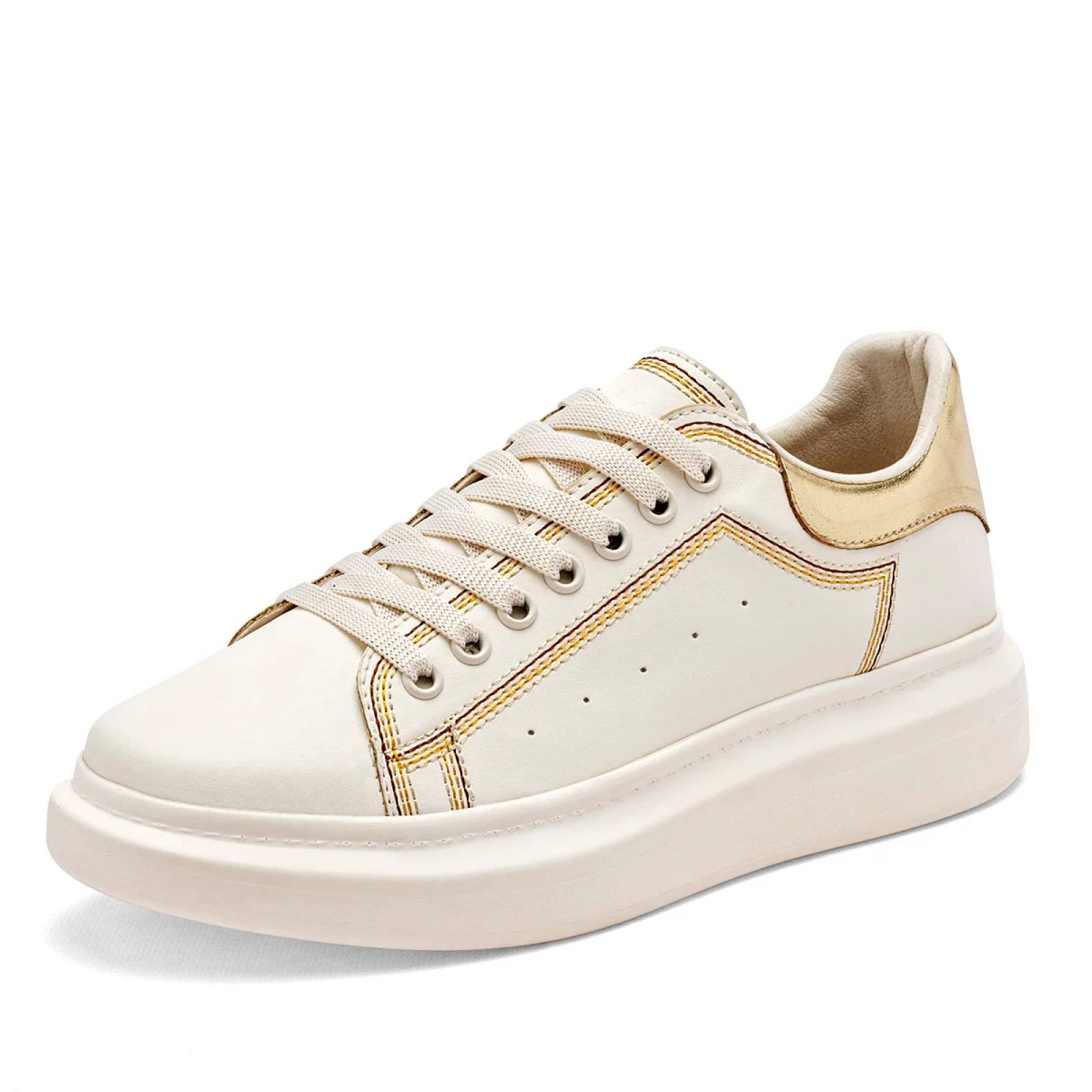 TENIS CHUNKY Stars of the world 10197 Color LATTE PARA Mujer Tx7