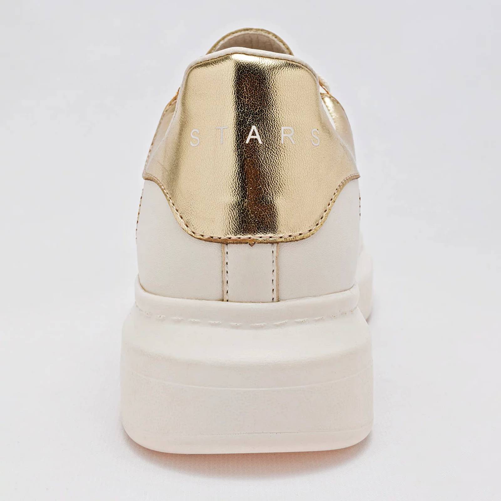 TENIS CHUNKY Stars of the world 10197 Color LATTE PARA Mujer Tx7