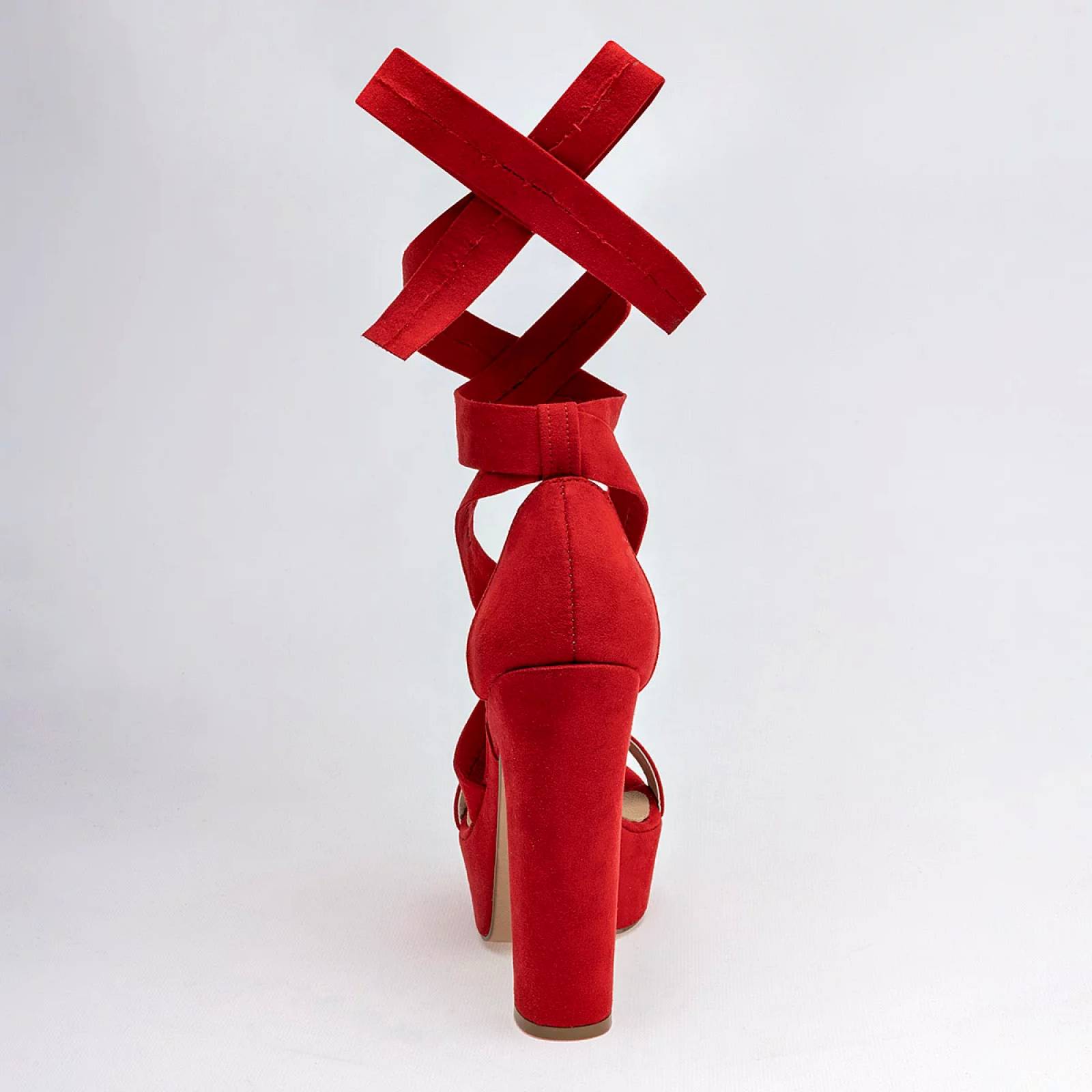 ZAPATILLA DE TIRILLAS Dcristian 3016 Color Rojo PARA Mujer Tx7