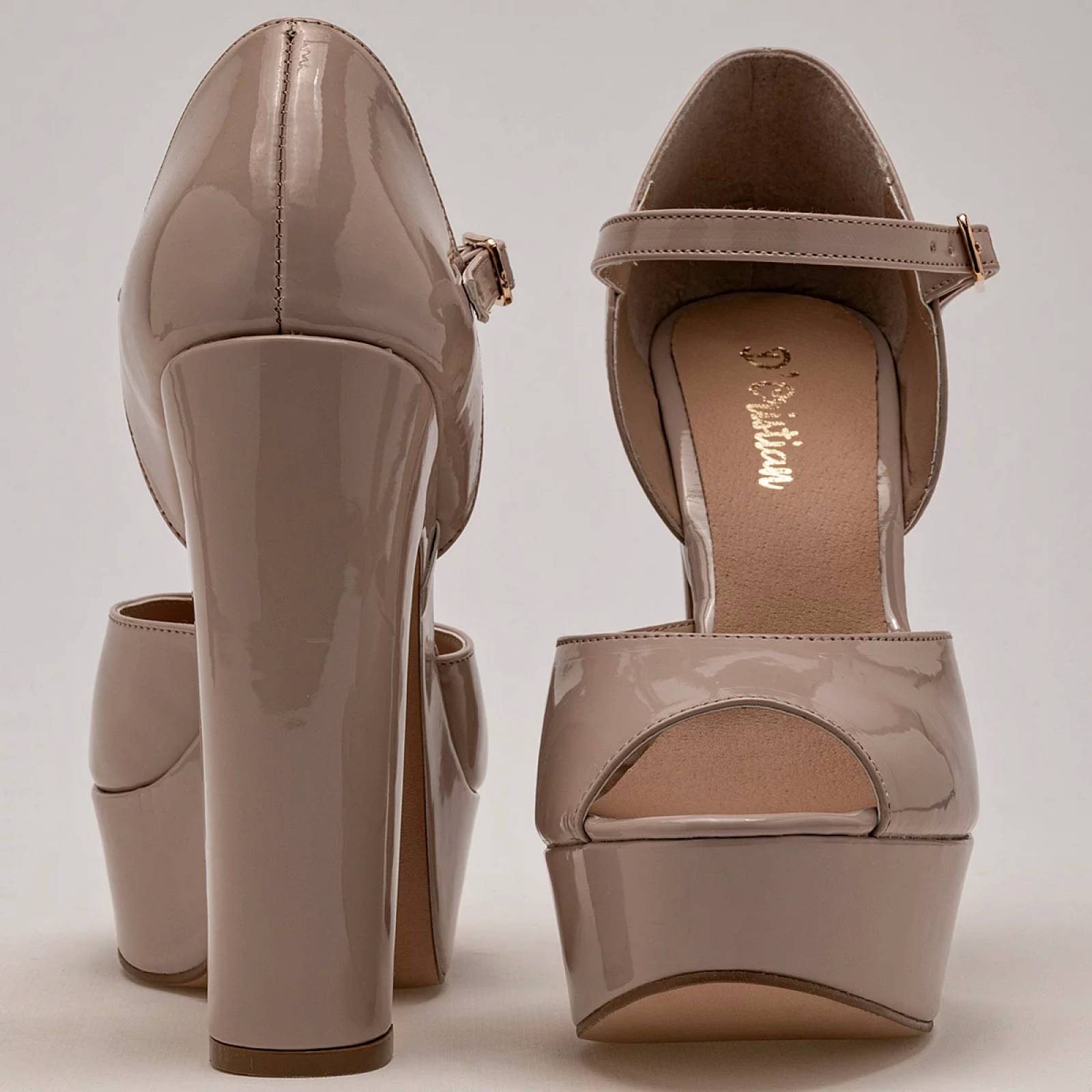 ZAPATILLA CHAROL Dcristian 4001 Color Beige PARA Mujer Tx7