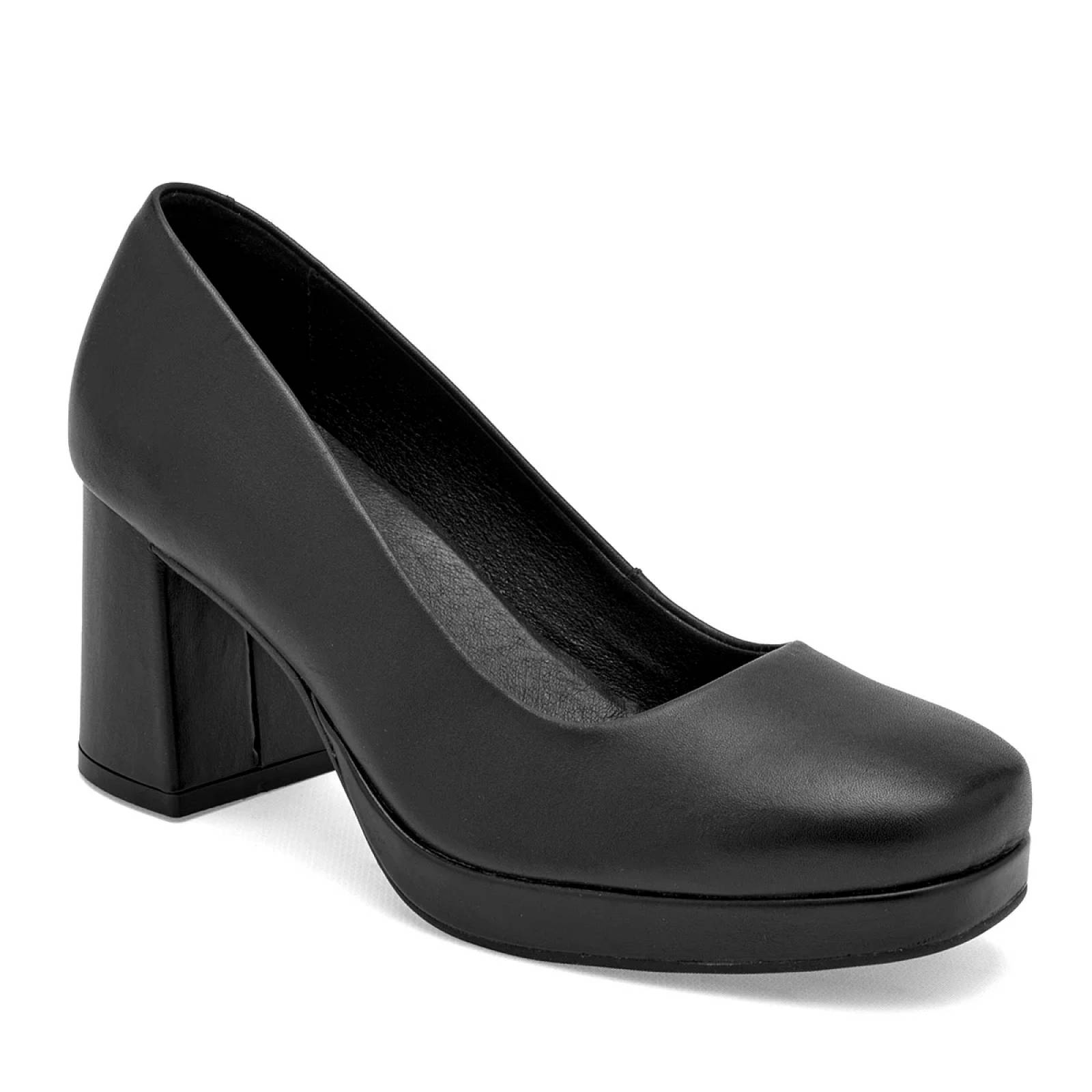 ZAPATILLA CERRADA TACON CUADRADO Flexi 127201 Color Negro PARA Mujer Tx7