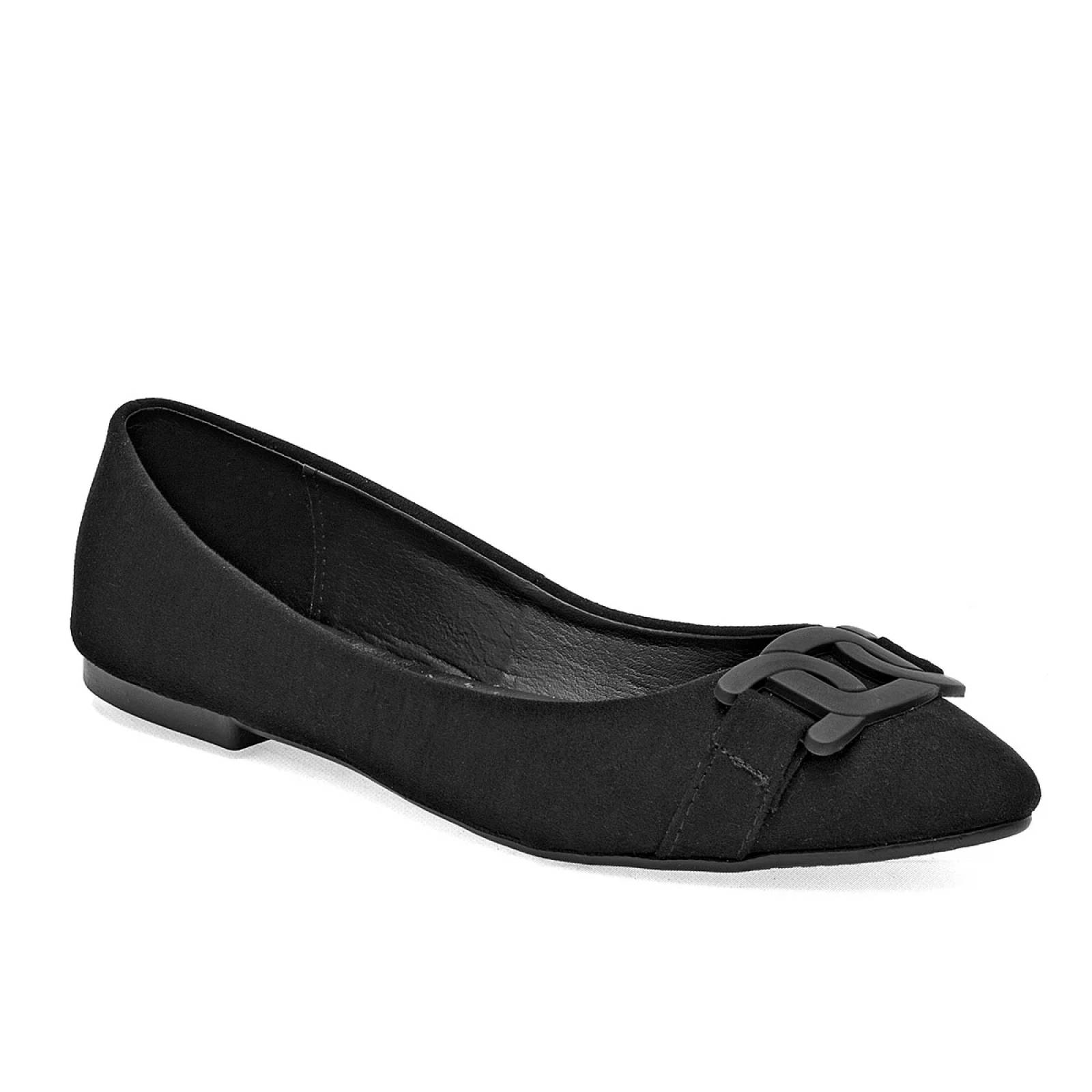 FLATS GAMUZA Been class 17439 Color Negro PARA Mujer Tx7