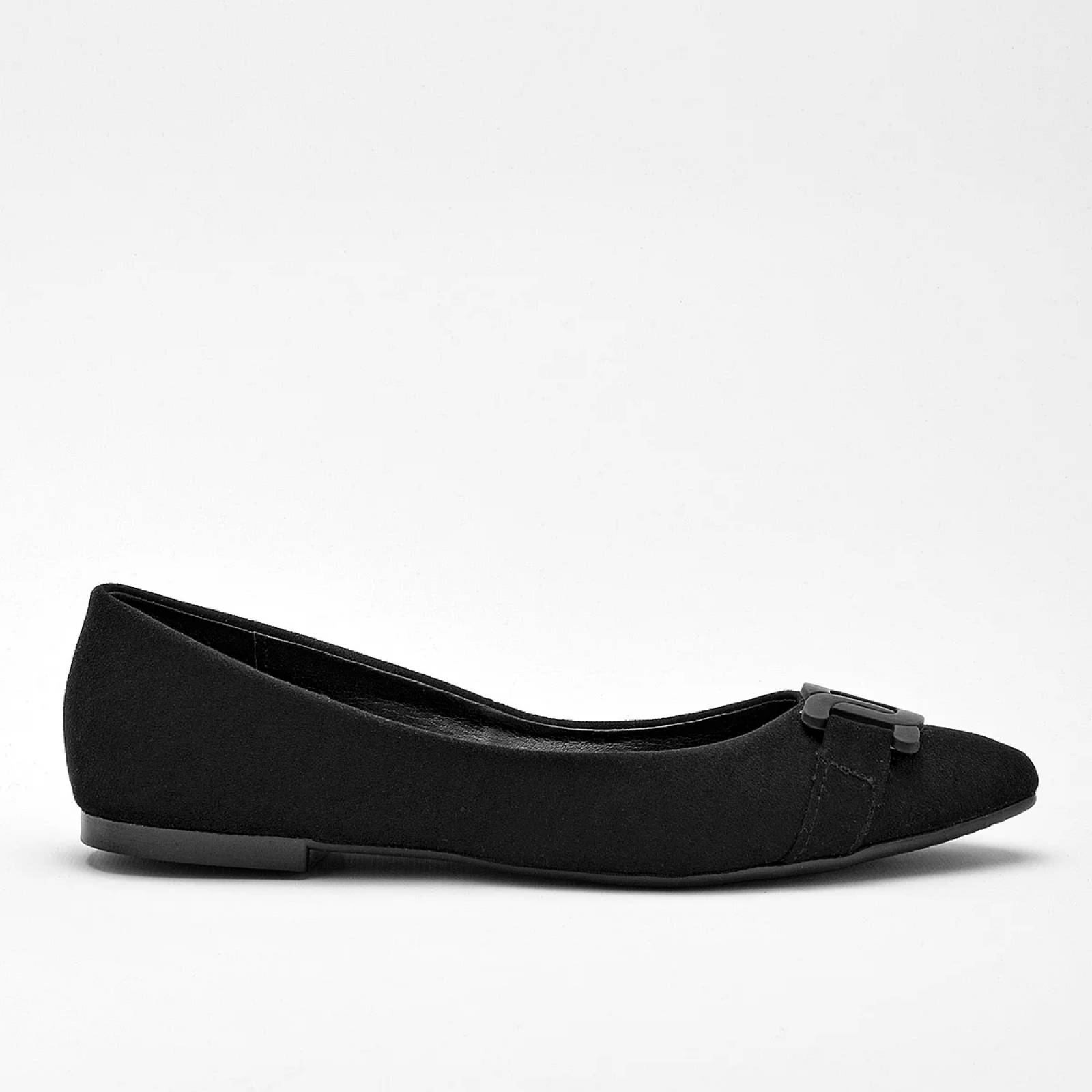 FLATS GAMUZA Been class 17439 Color Negro PARA Mujer Tx7