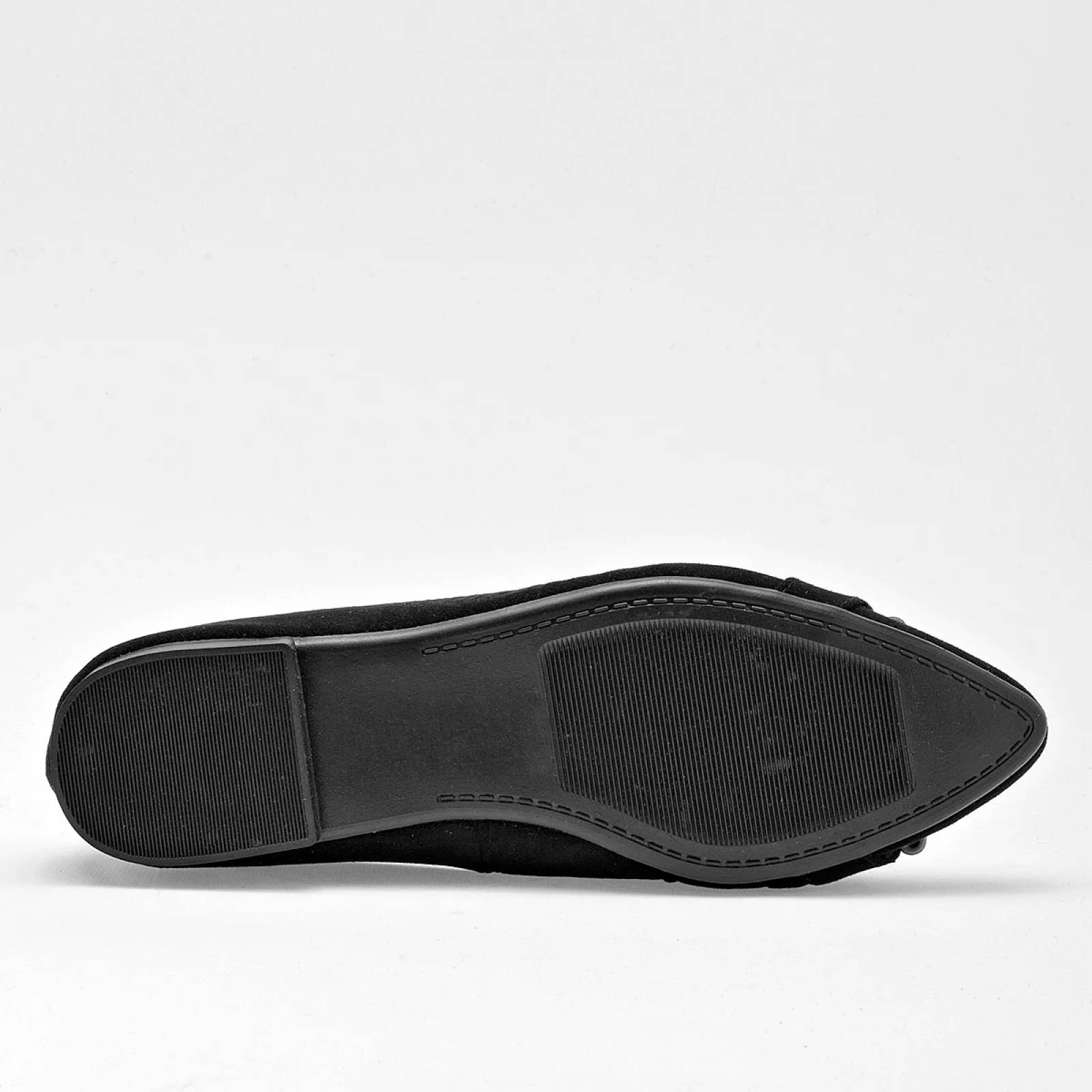 FLATS GAMUZA Been class 17439 Color Negro PARA Mujer Tx7