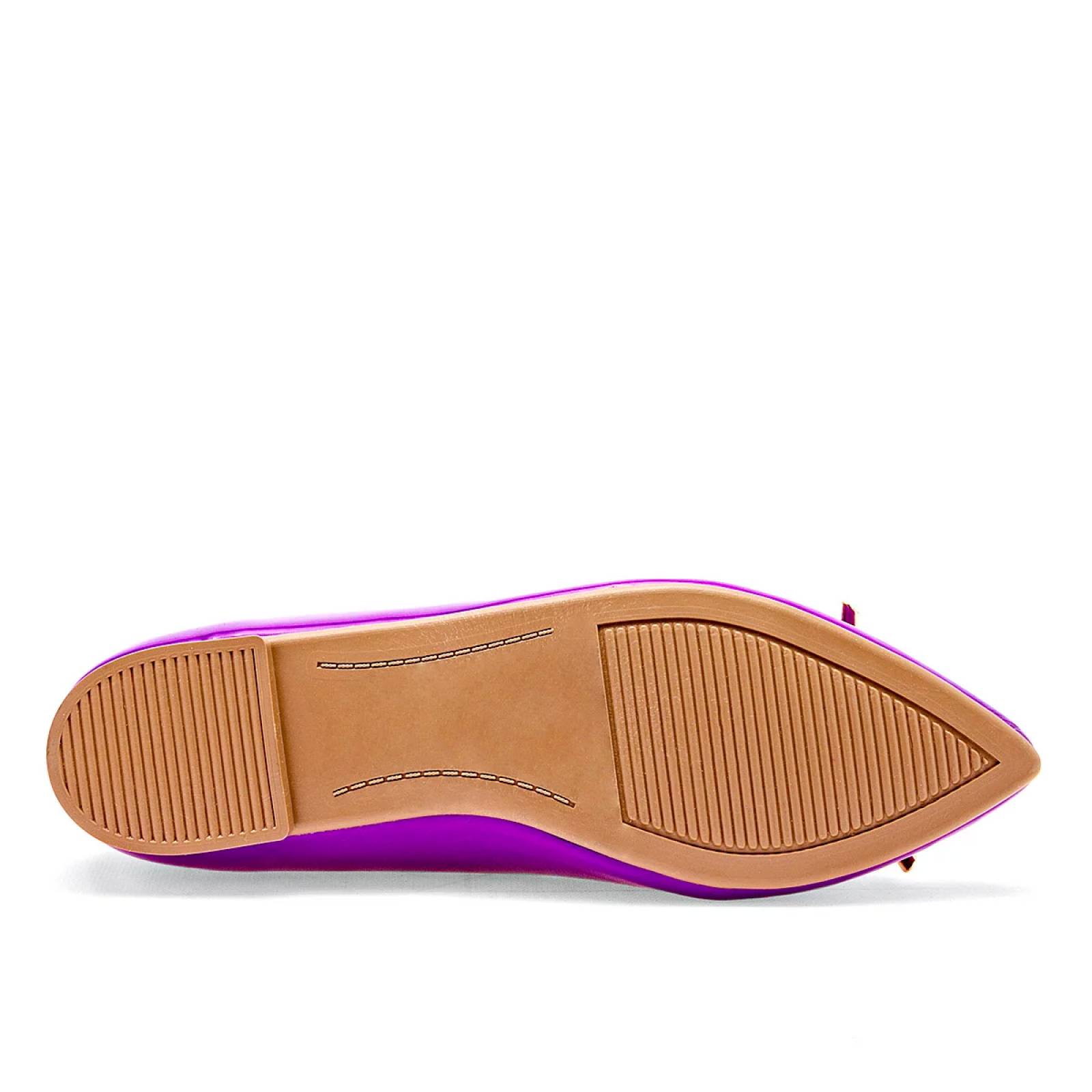 FLATS MOÑOS Been class 17610 Color Morado PARA Mujer Tx7