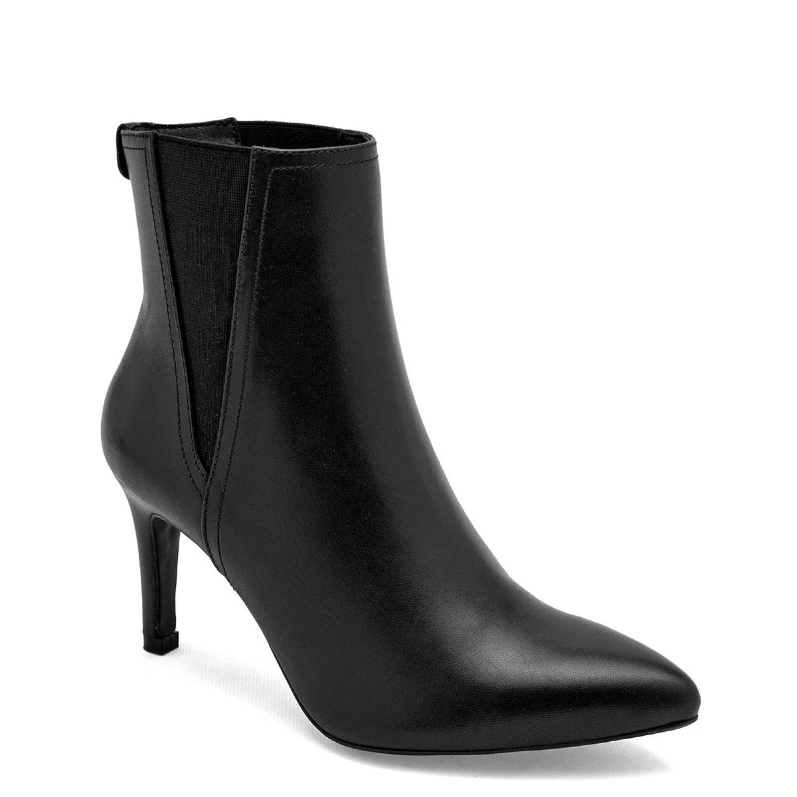 BOTIN DE PUNTA TACON AGUJA Flexi 104512 Color Negro PARA Mujer Tx7