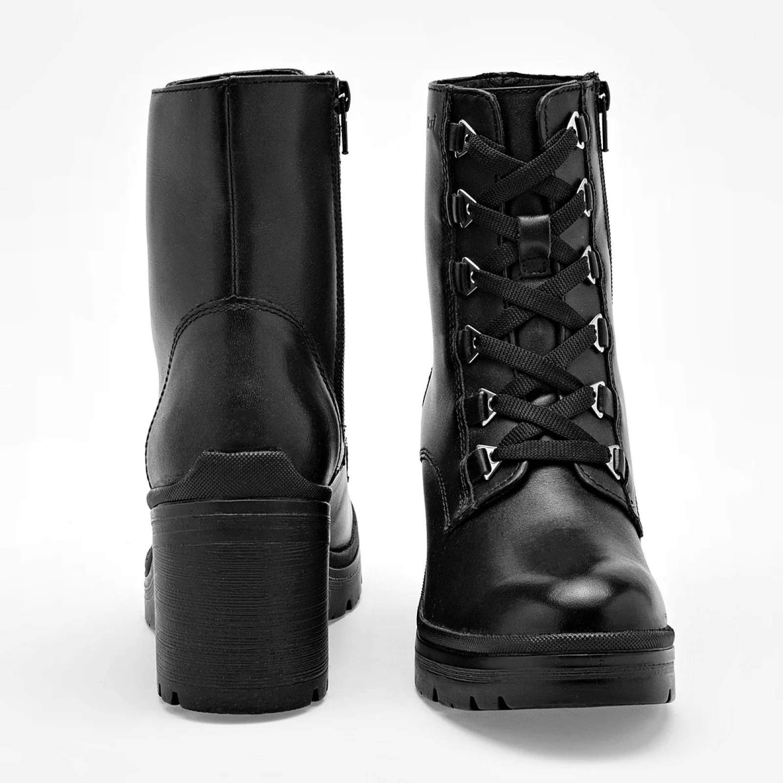BOTA CON AGUJETA Y PLATAFORMA Flexi 119607 Color Negro PARA Mujer Tx7