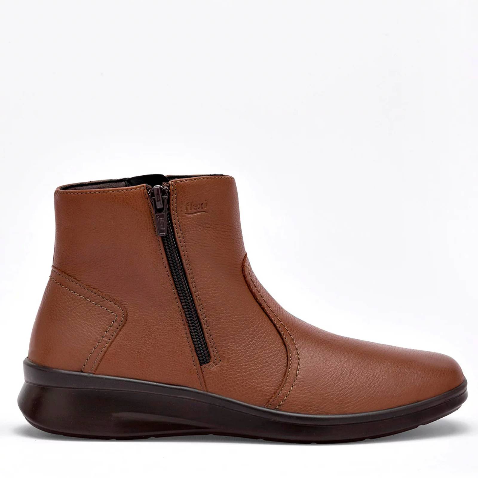 BOTIN CON CIERRE Flexi 124504 Color CAMEL PARA Mujer Tx7
