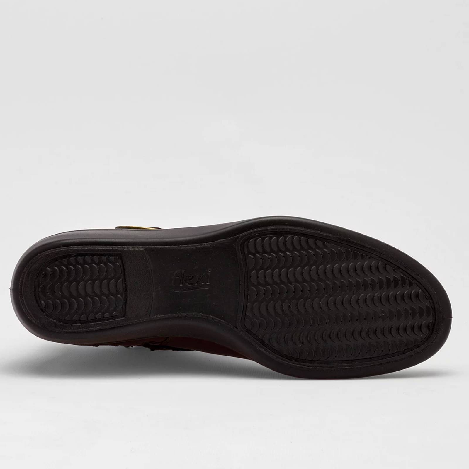 BOTIN CON CIERRE Y HEBILLA Flexi 18131 Color Cafe PARA Mujer Tx7