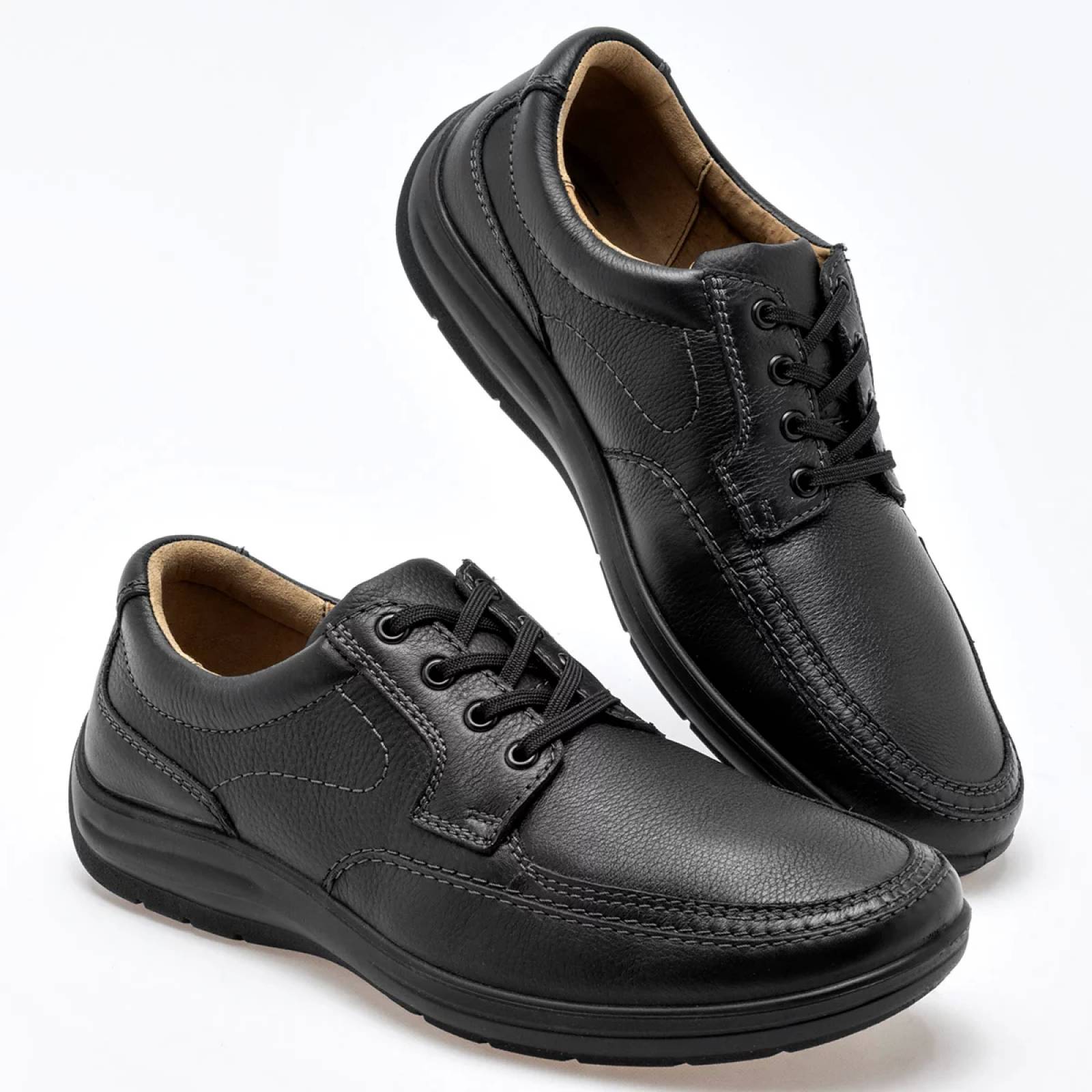 ZAPATO CASUAL Flexi 415903 Color Negro PARA Hombre Tx7