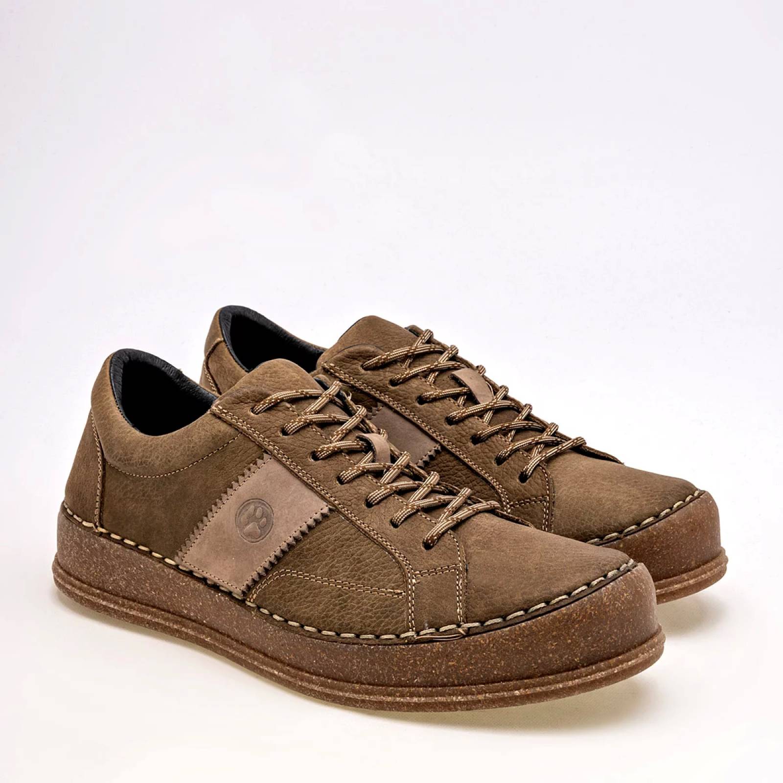 ZAPATO CASUAL Lobo solo 9484 Color Gris PARA Hombre Tx7