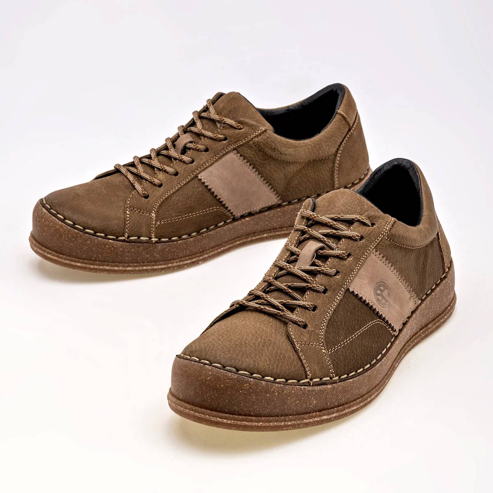 ZAPATO CASUAL Lobo solo 9484 Color Gris PARA Hombre Tx7