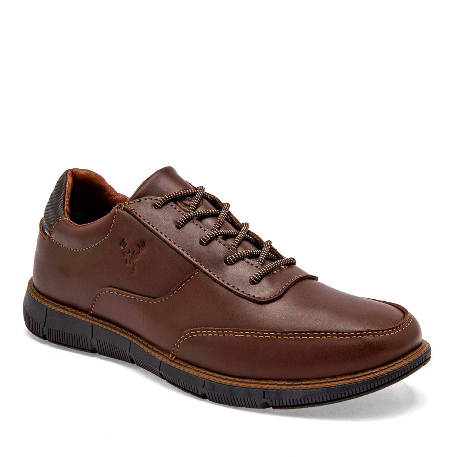 Zapatillas Casual Hombre Aro Jaq 3617 Sawo Marrón 