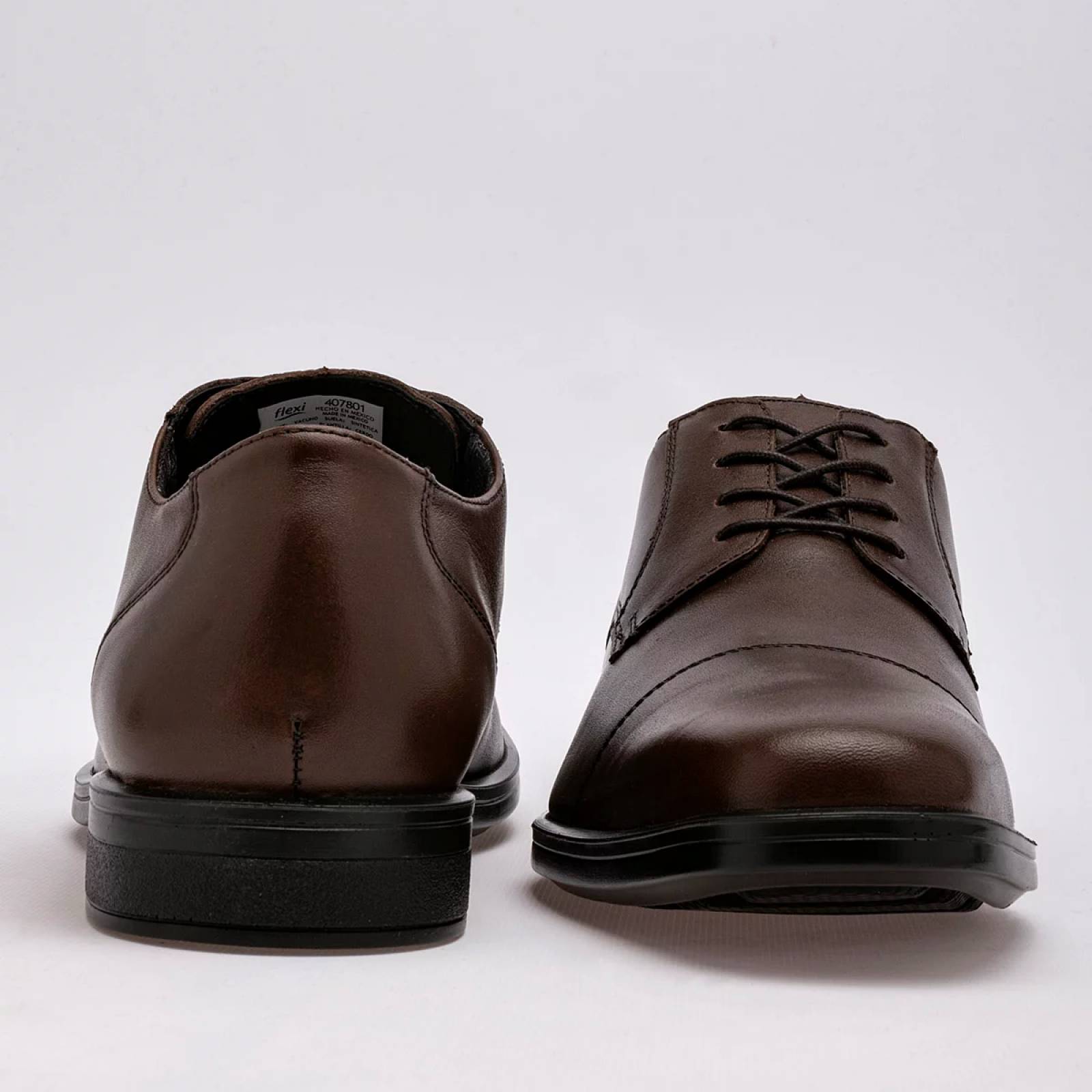 ZAPATO VESTIR Flexi 407801 Color Cafe PARA Hombre Tx7