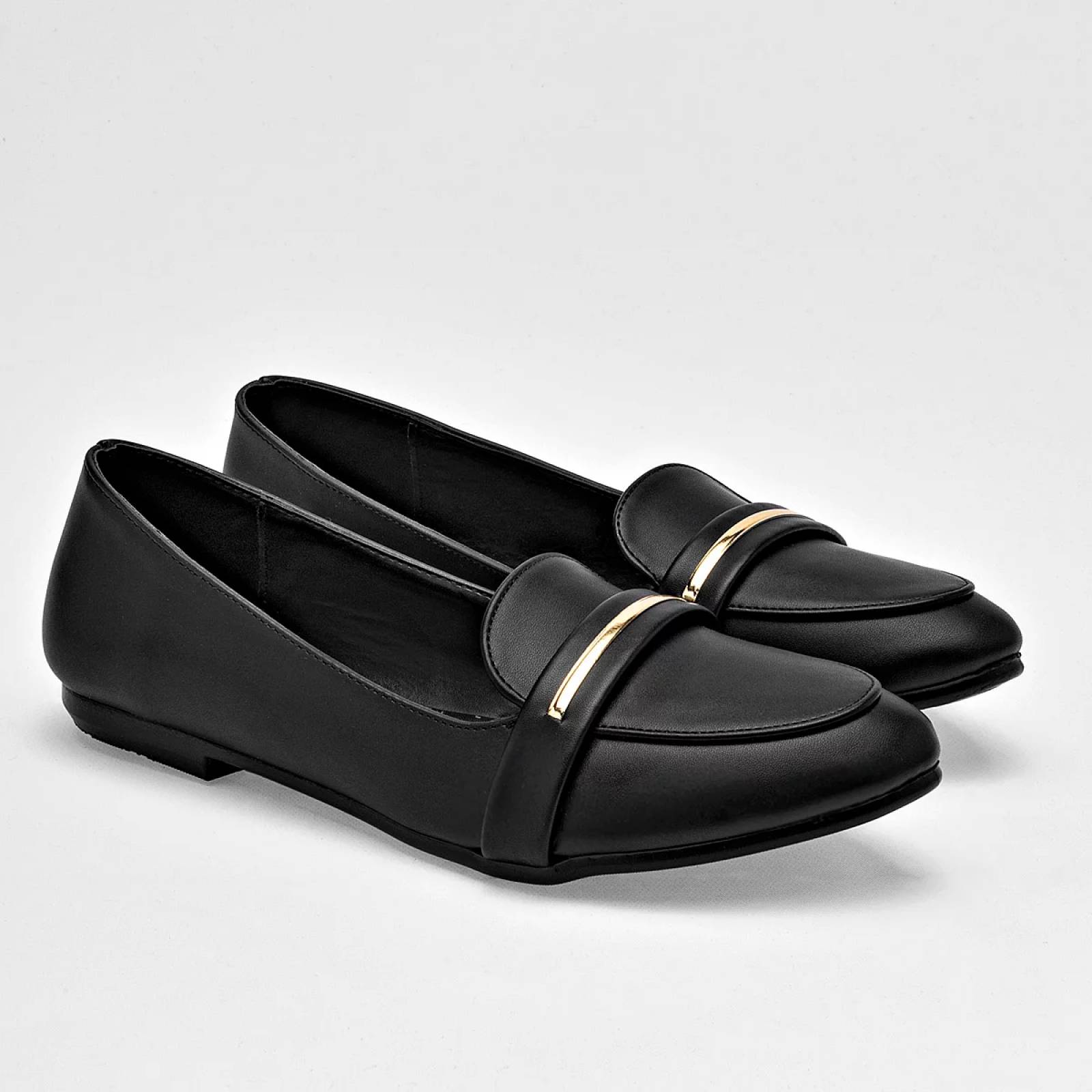 MOCASIN CASUAL Been class 17425 Color Negro PARA Mujer Tx7