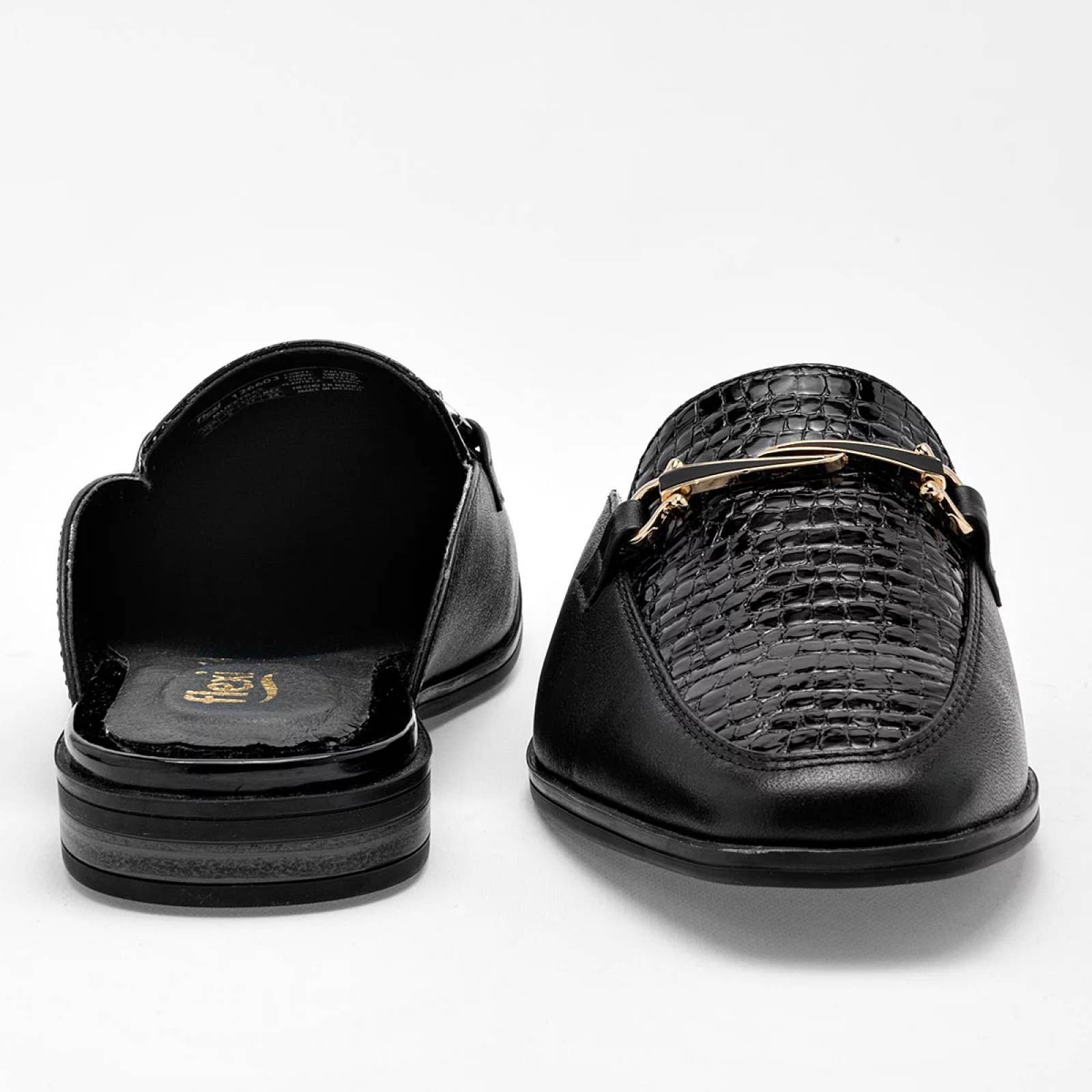 ZAPATO SUECO Flexi 126603 Color Negro PARA Mujer Tx7