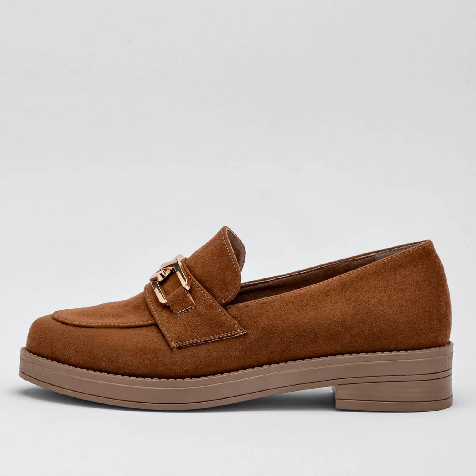 MOCASIN GAMUZA Lady one SP1572 Color CAMEL PARA Mujer Tx7