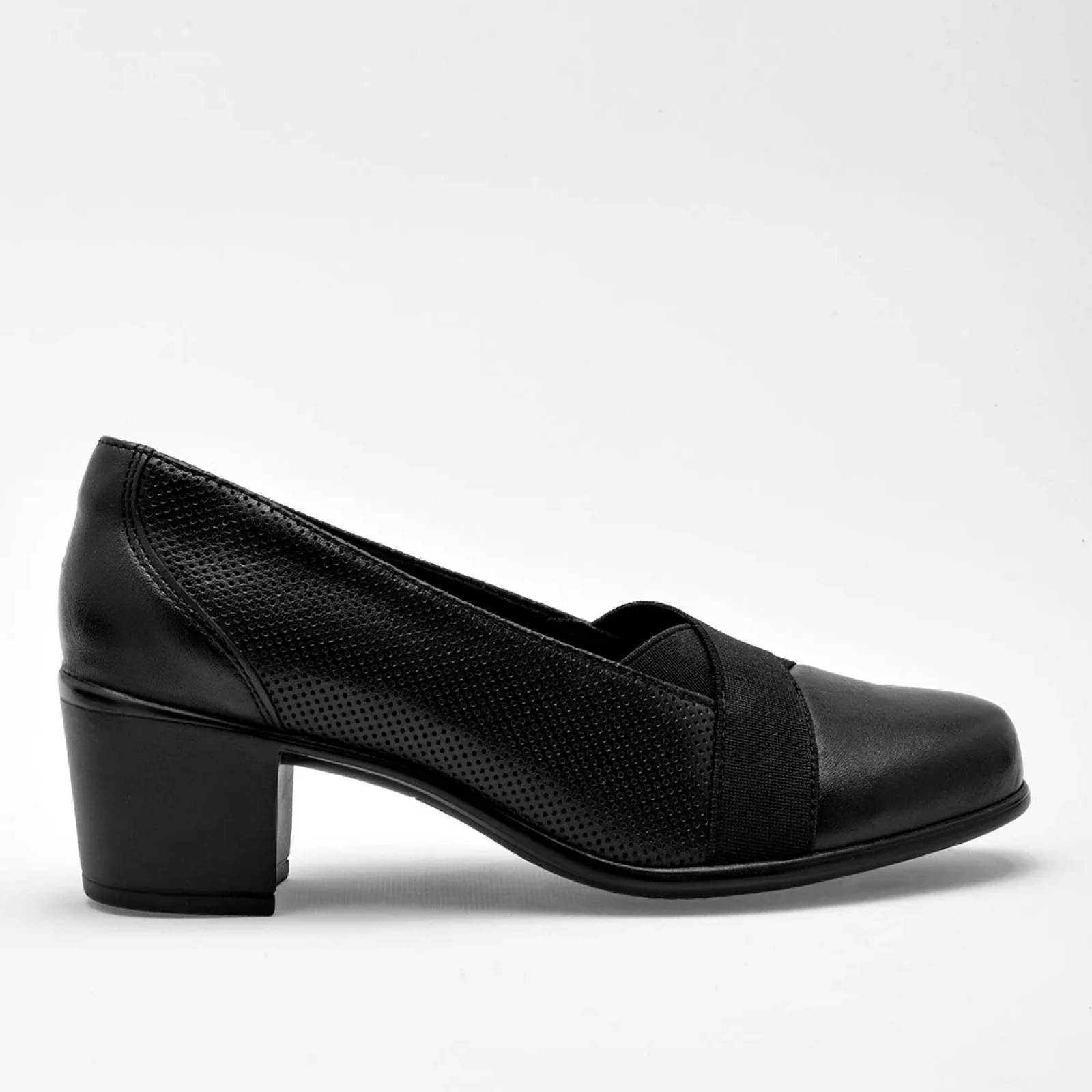 TACON CERRADO Flexi 110403 Color Negro PARA Mujer Tx7