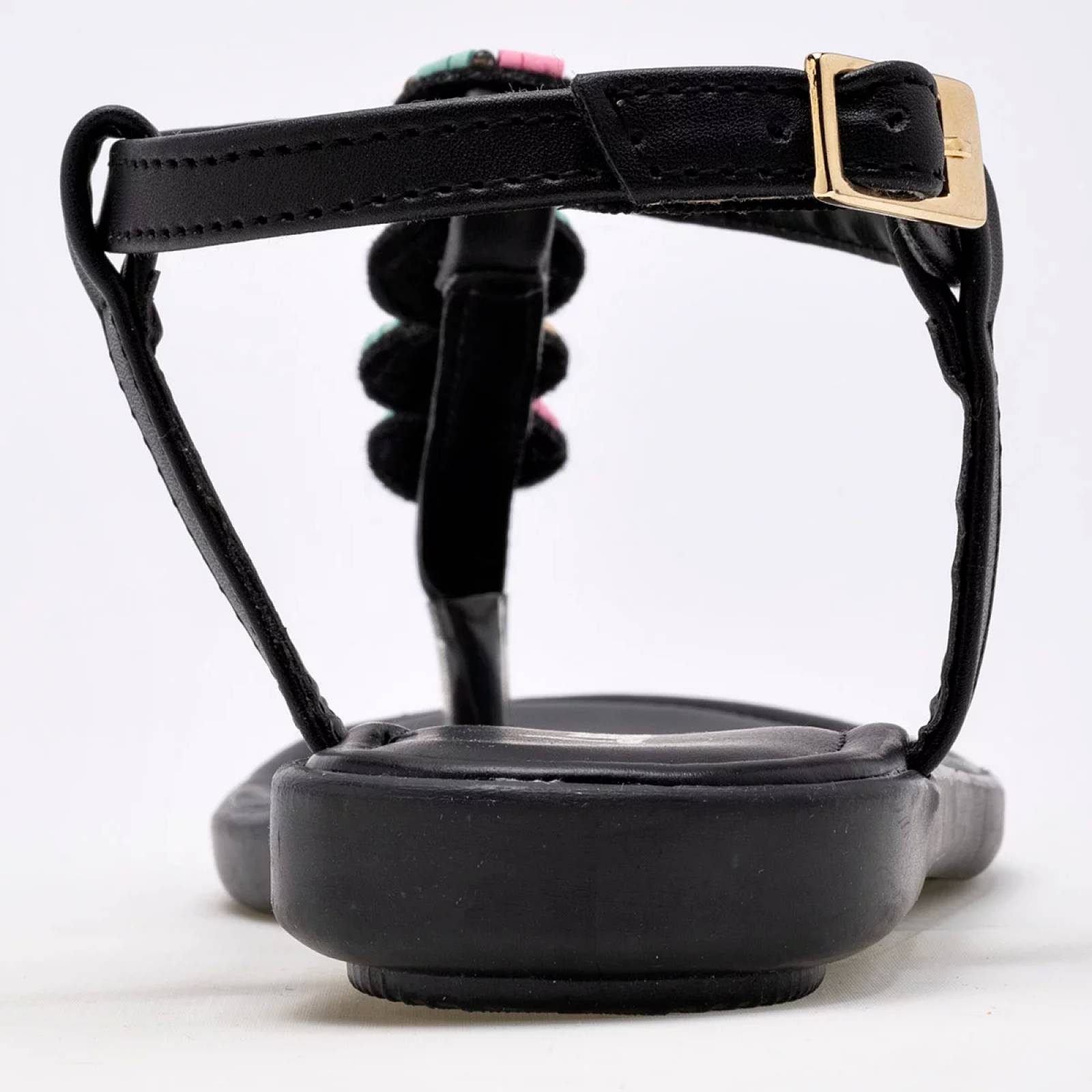 SANDALIA PATA DE GALLO Lady one NY2532 Color Negro PARA Mujer Tx7