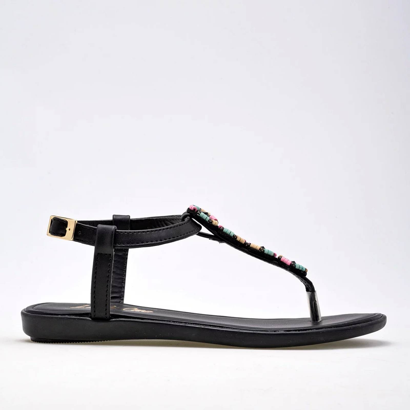 SANDALIA PATA DE GALLO Lady one NY2532 Color Negro PARA Mujer Tx7