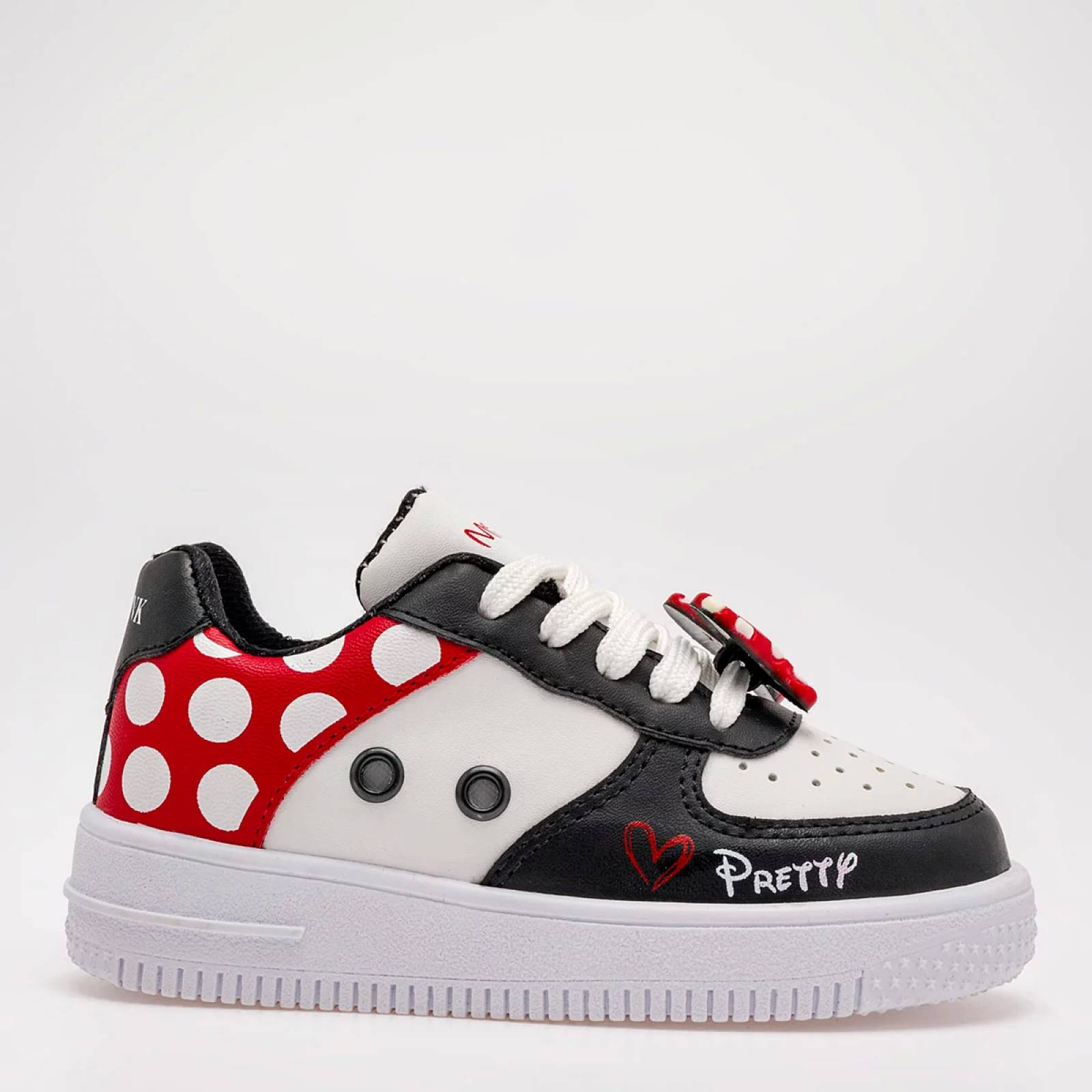 TENIS MINNIE MOUSE Miss pink AUSTRIA Color Blanco PARA Niña Tx7