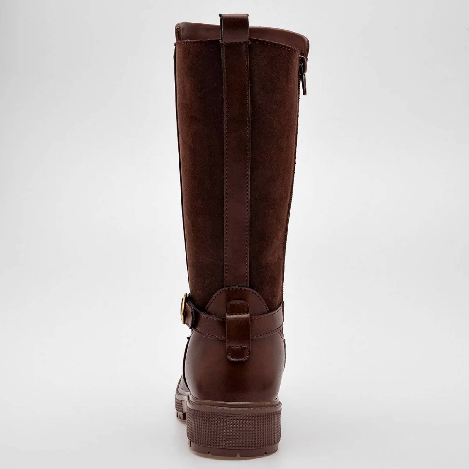 BOTA CON HEBILLA ENSUEÑO 159295 Color Cafe PARA Niña Tx7