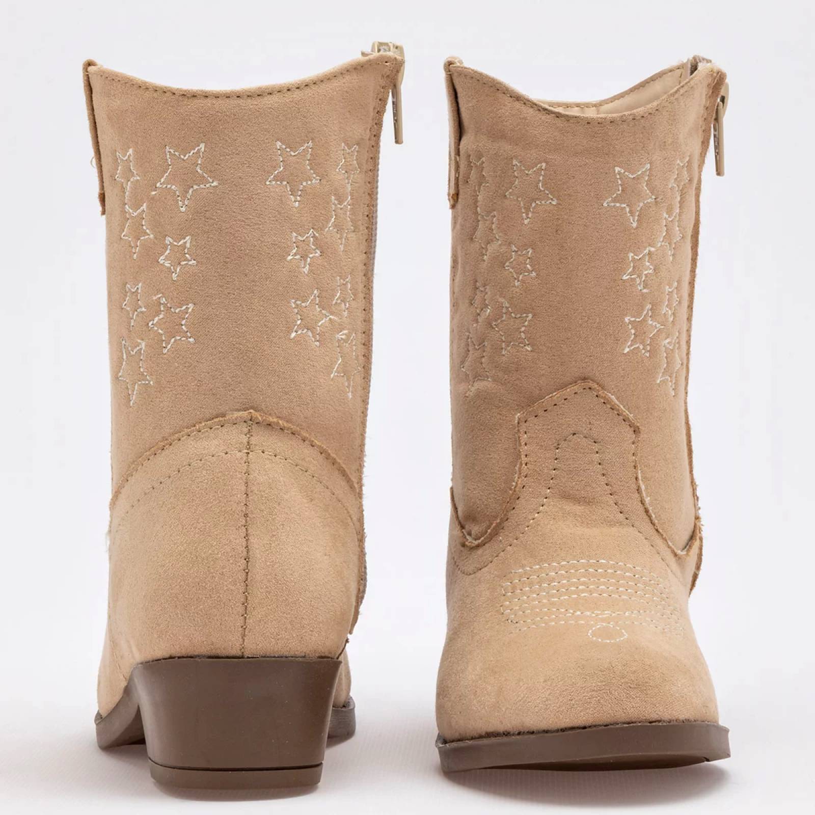 BOTA VAQUERA Ninas fashion 918 Color Beige PARA Niña Tx7