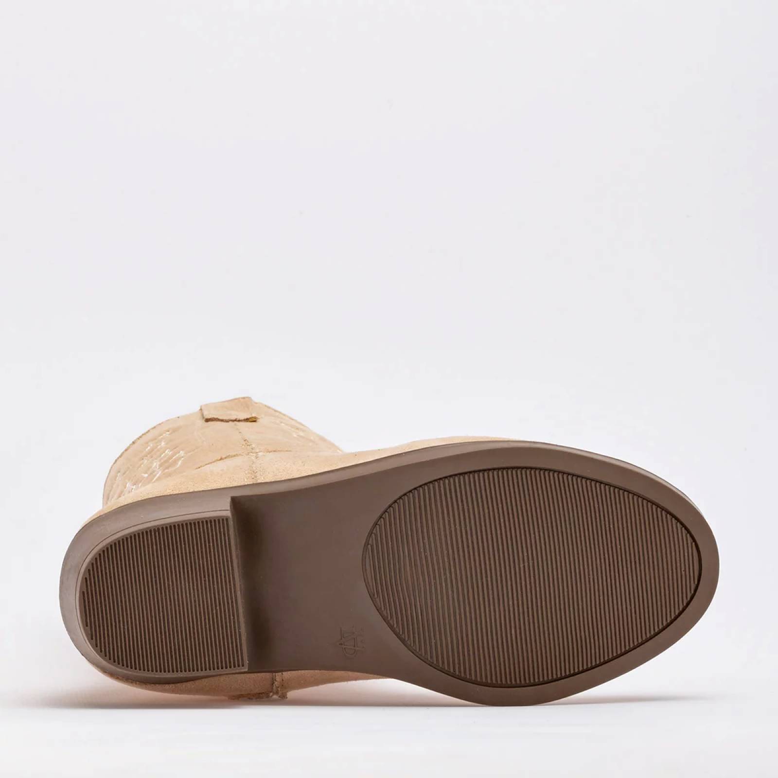 BOTA VAQUERA Ninas fashion 918 Color Beige PARA Niña Tx7