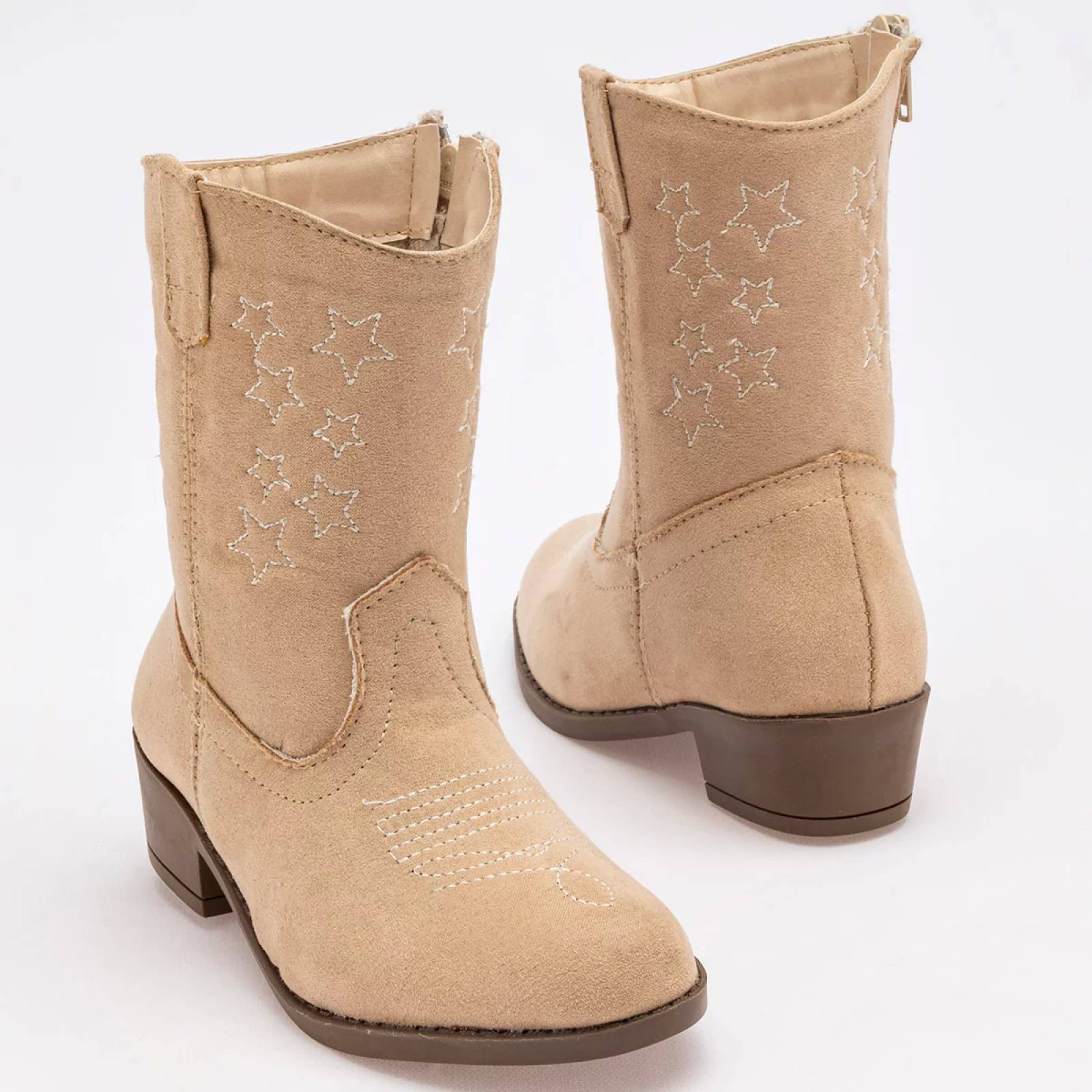BOTA VAQUERA Ninas fashion 918 Color Beige PARA Niña Tx7