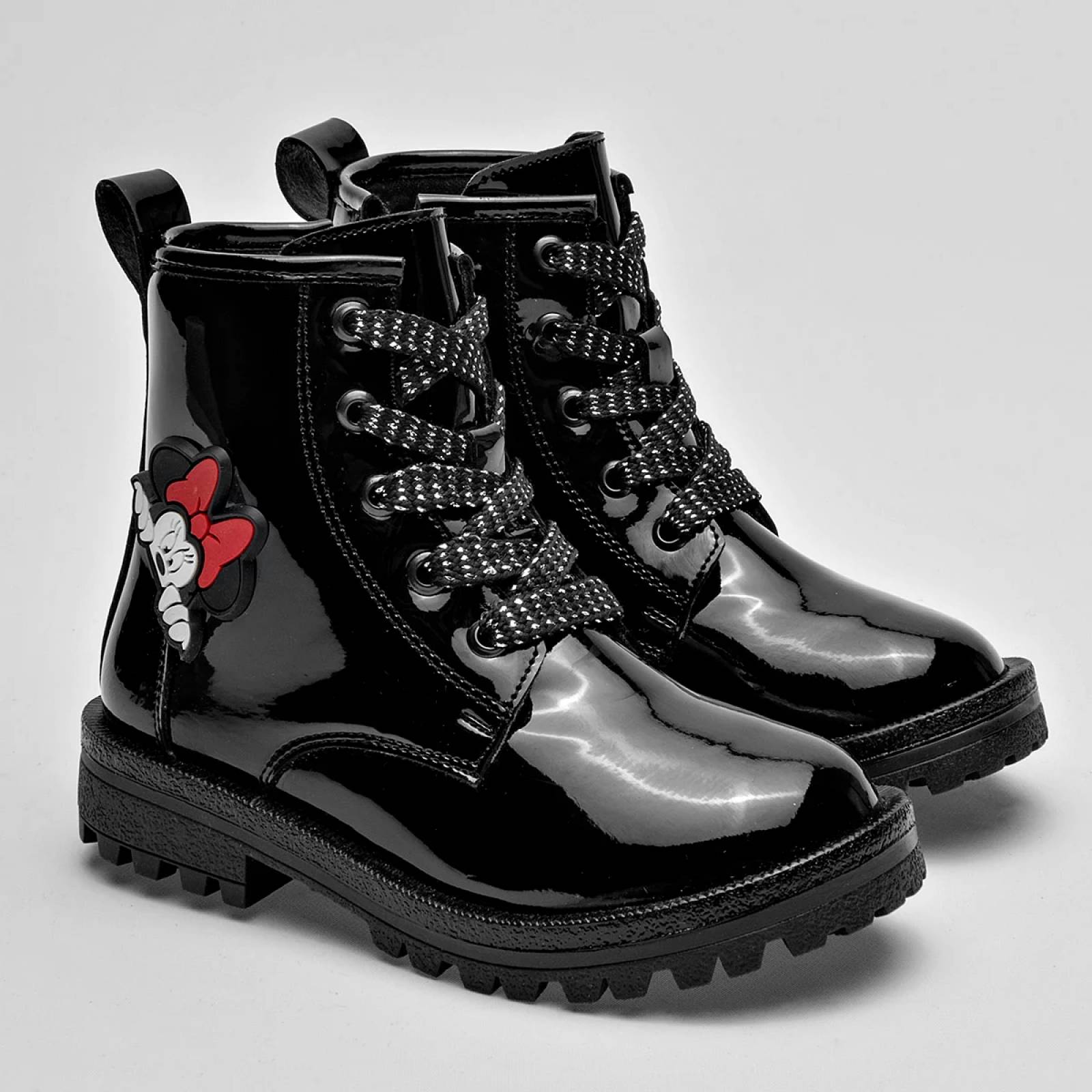 BOTA CHAROL MINNIE MOUSE Licencias tropicana 325001 Color Negro PARA Niña Tx7
