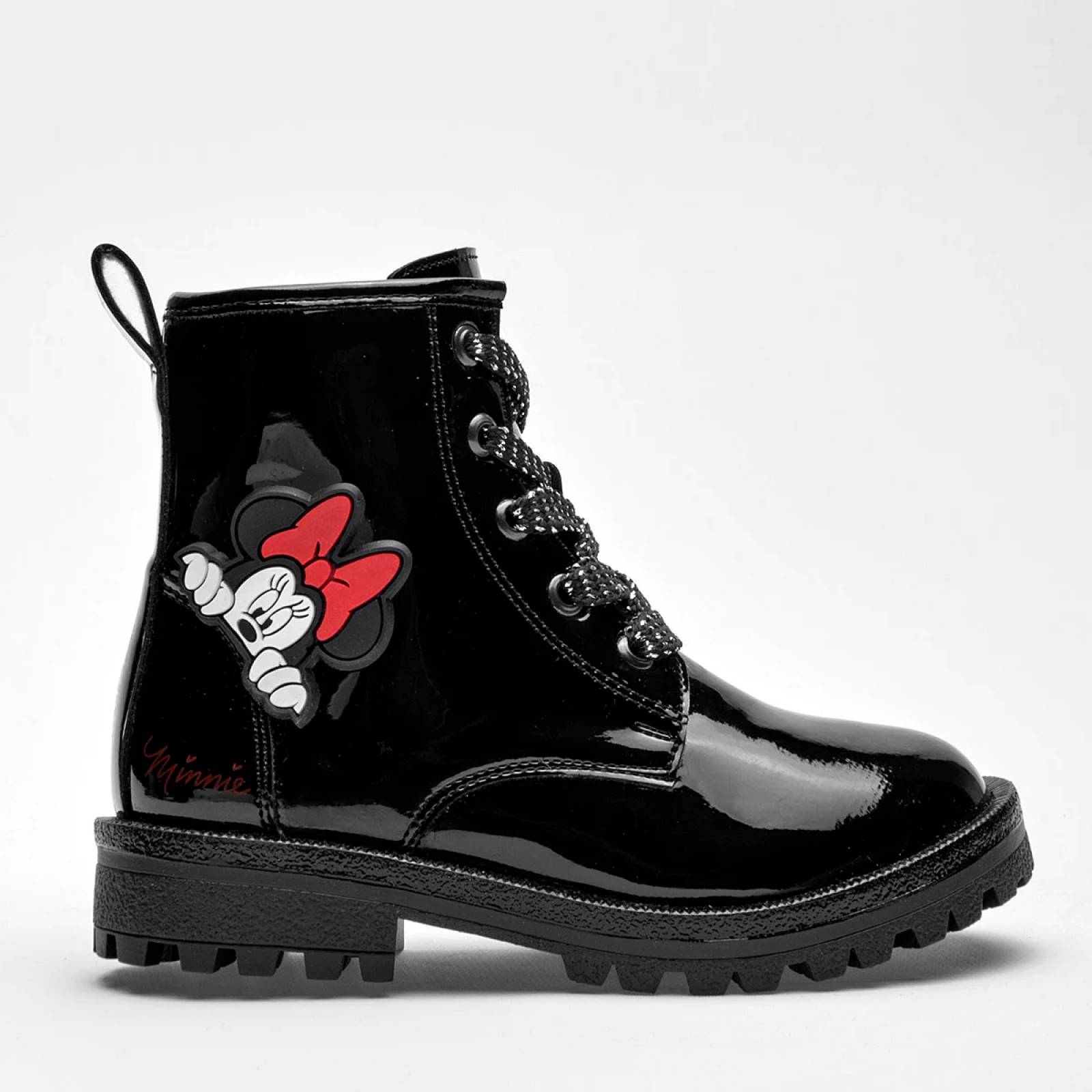 BOTA CHAROL MINNIE MOUSE Licencias tropicana 325001 Color Negro PARA Niña Tx7