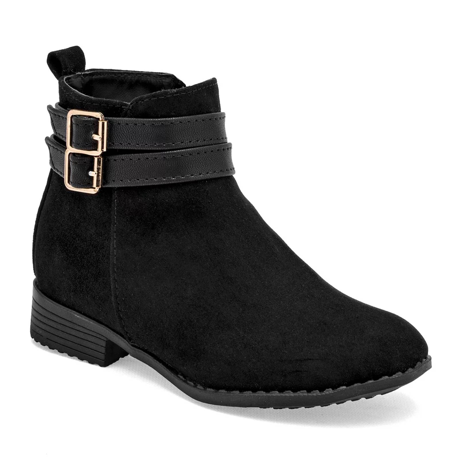 BOTIN GAMUZA Celex 5156 Color Negro PARA Niña Tx7